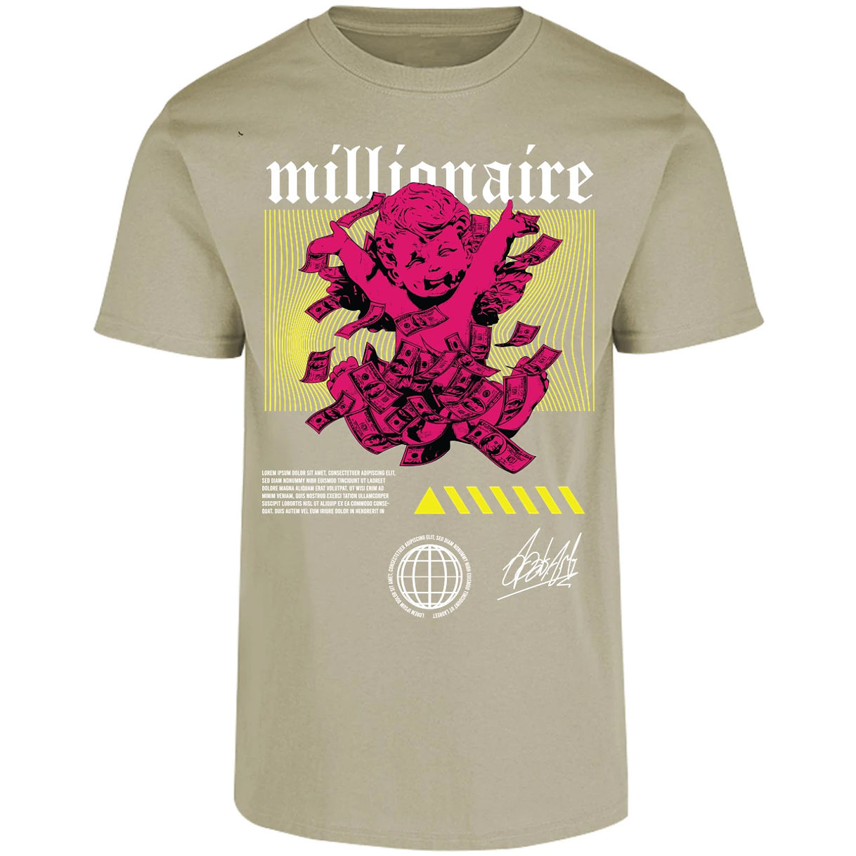 Playera Urbano Style Millionaire 33 para Adulto 22