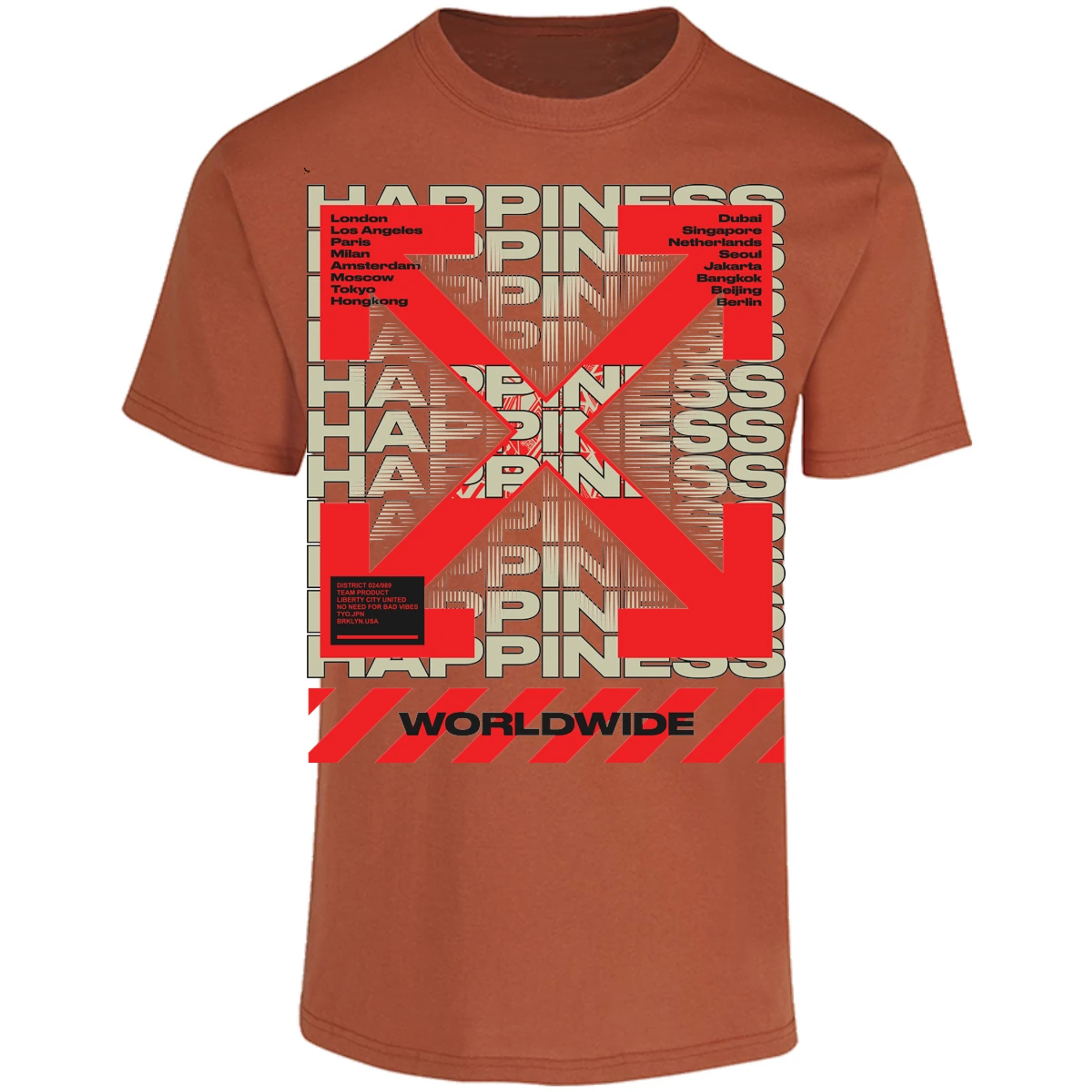 Playera Urbano Style Streetwear 100 para Adulto 3