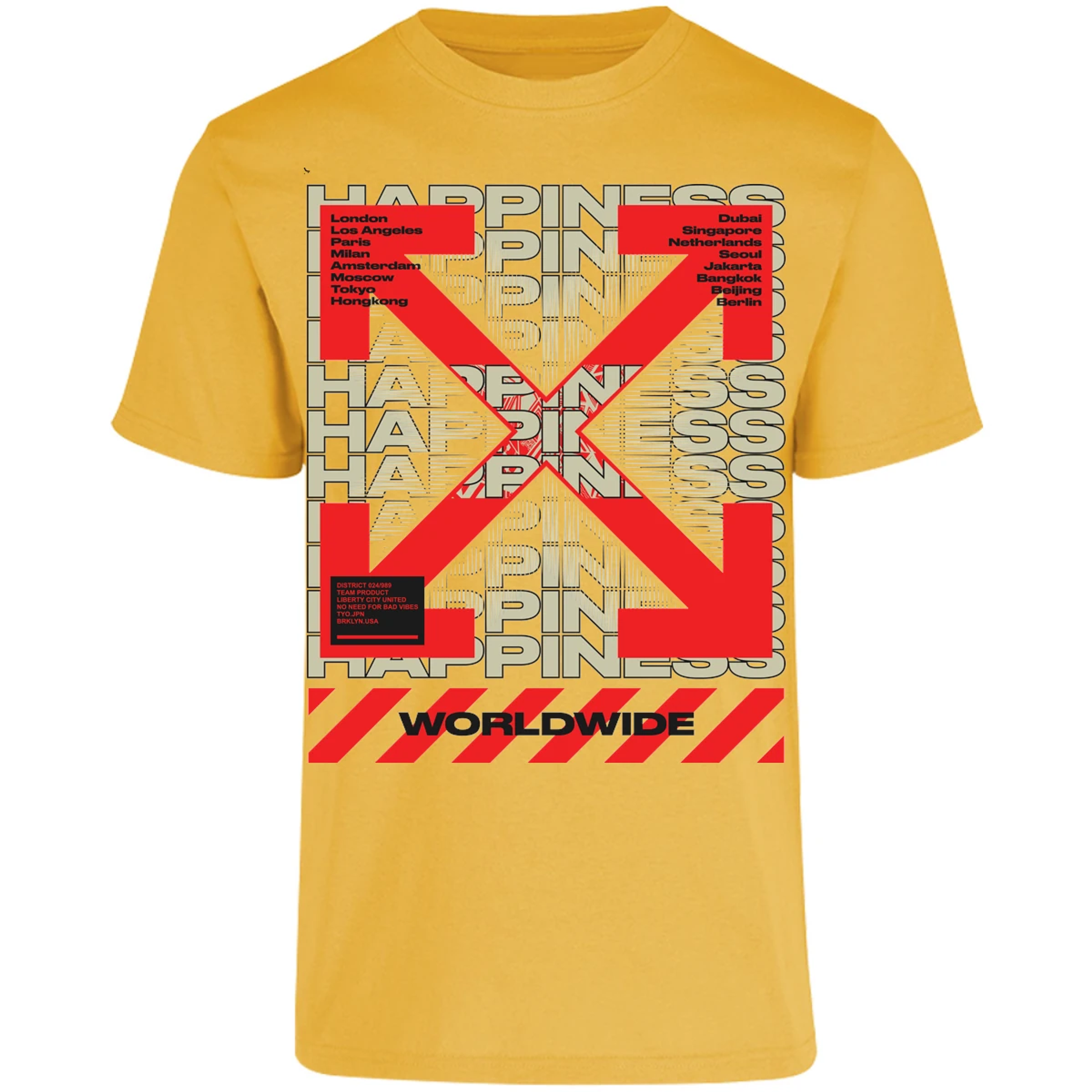 Playera Urbano Style Streetwear 100 para Adulto 15