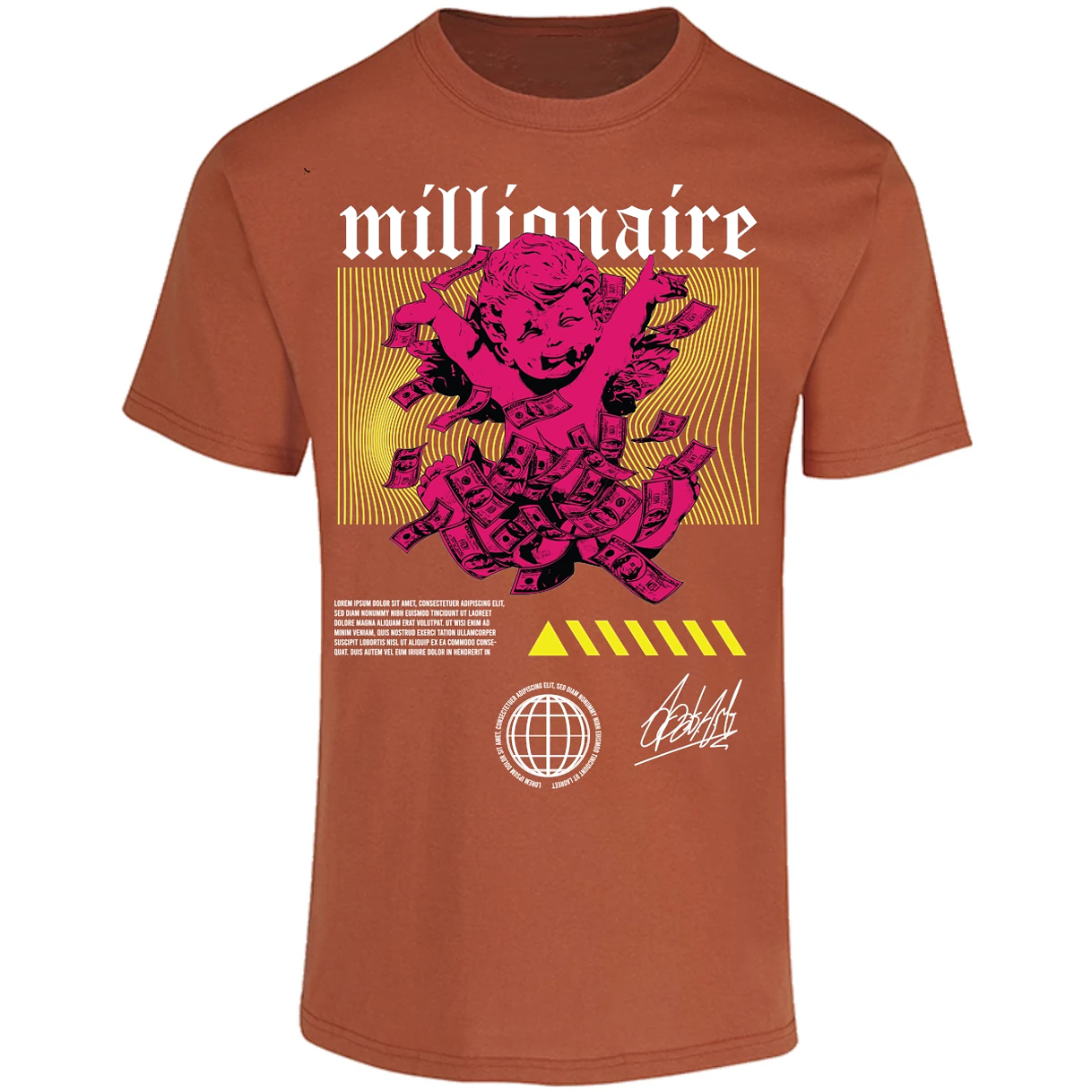 Playera Urbano Style Millionaire 33 para Adulto 12