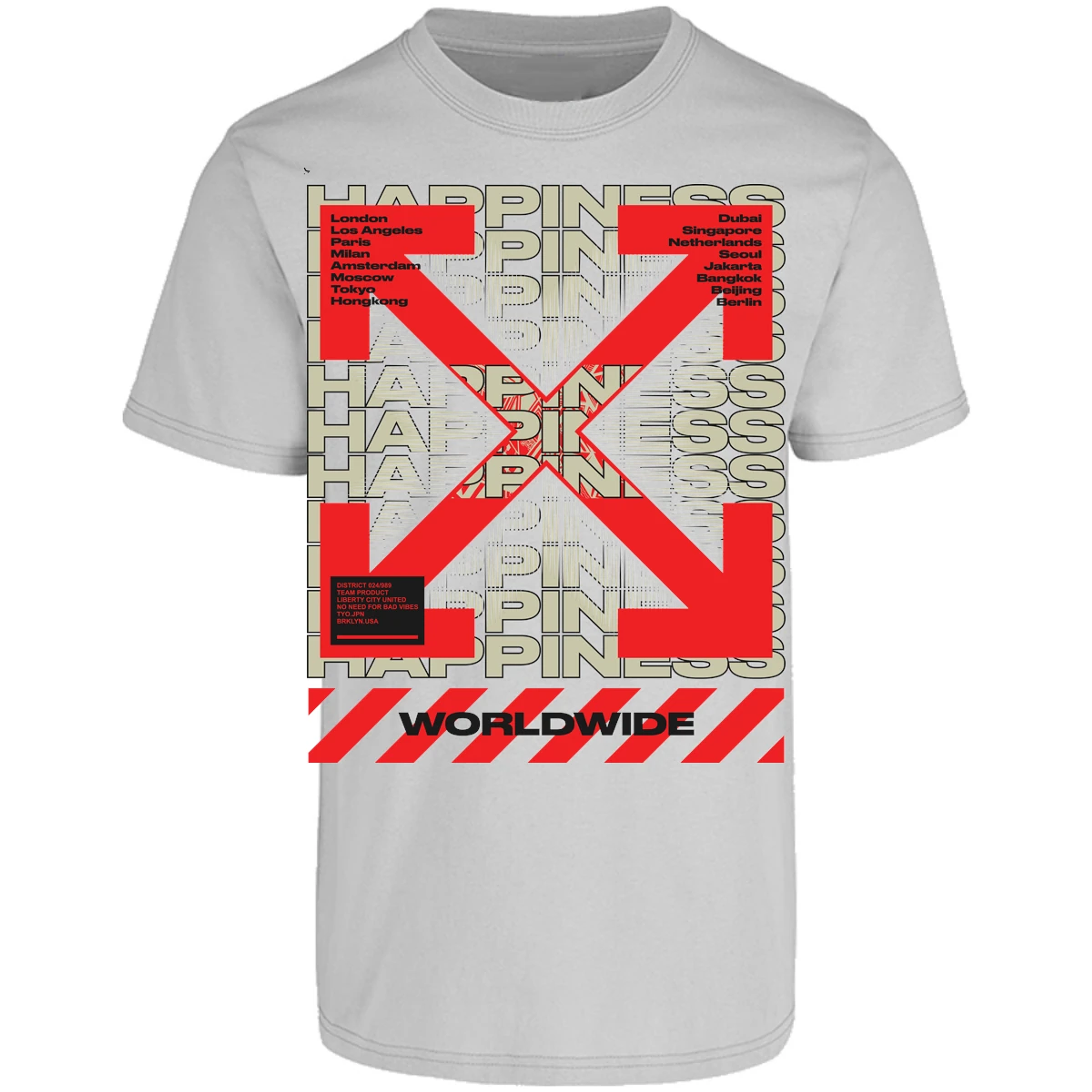 Playera Urbano Style Streetwear 100 para Adulto 21