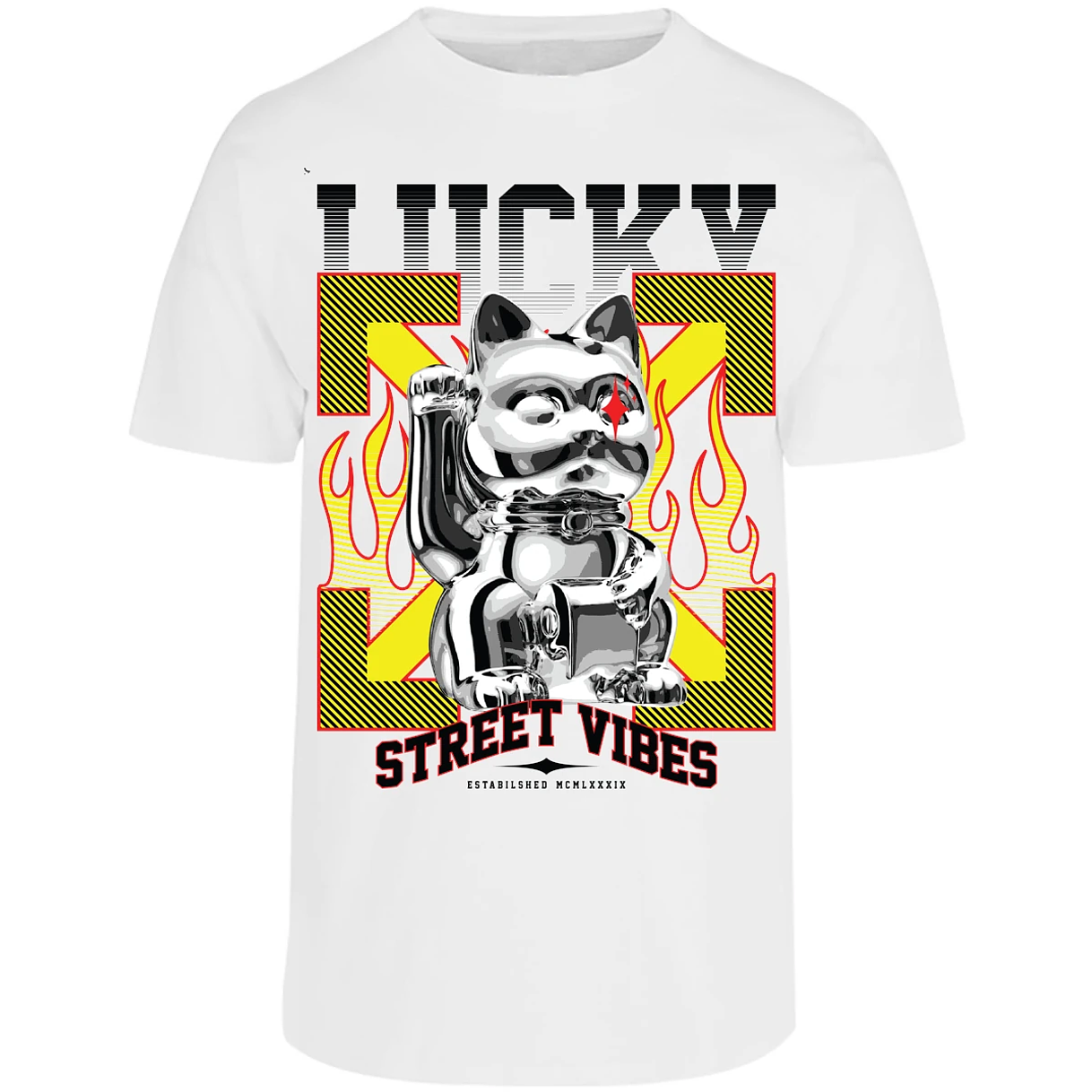 Playera Urbano Style Streetwear 140 para Adulto 13