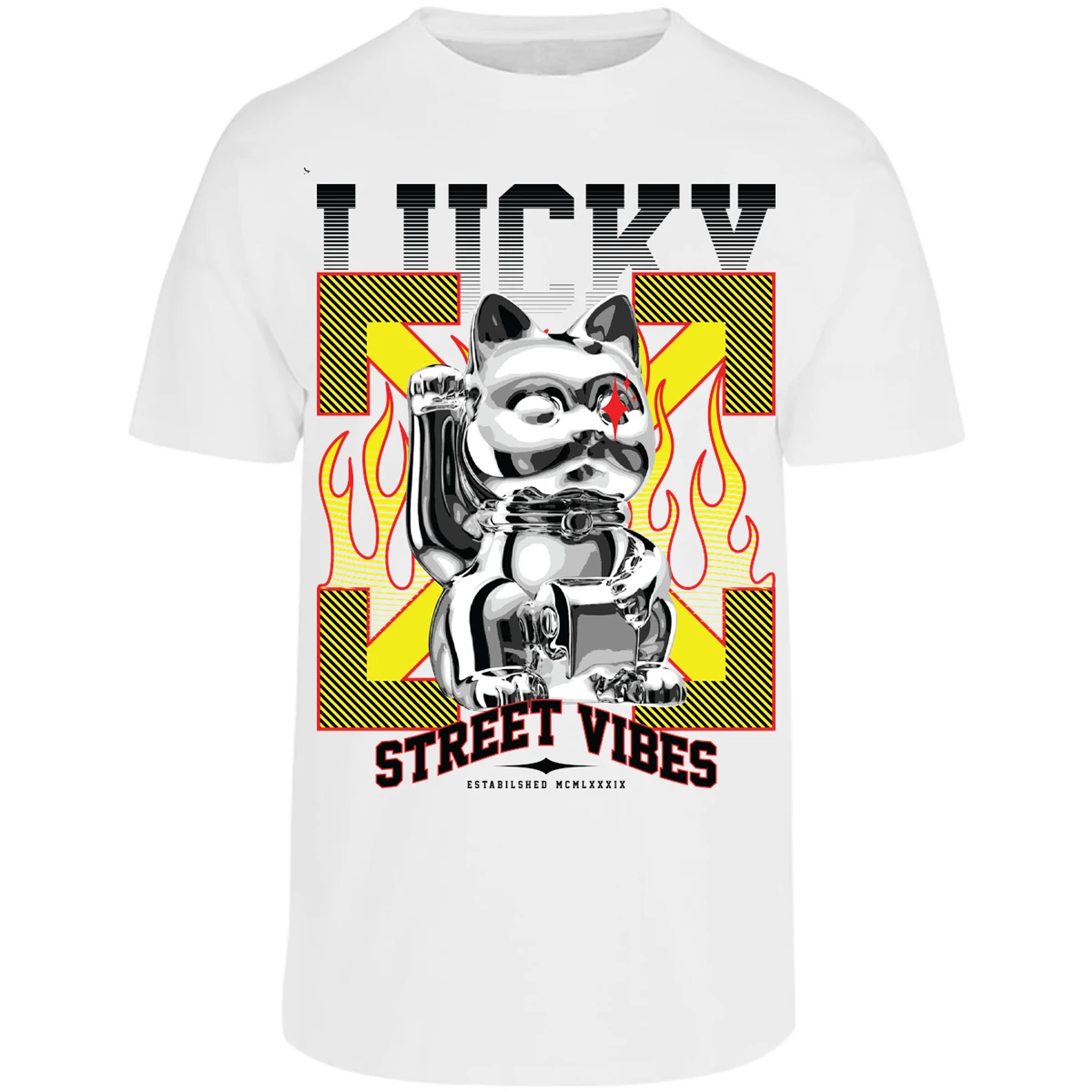 Playera Urbano Style Streetwear 140 para Adulto 13