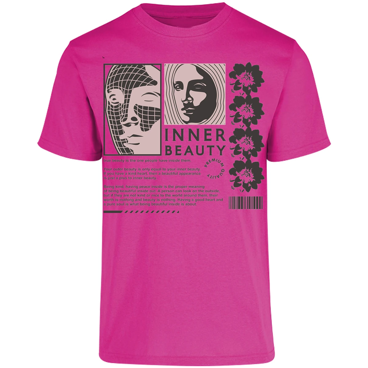 Playera Urbano Style Inner Beauty Big 110 para Adulto 5