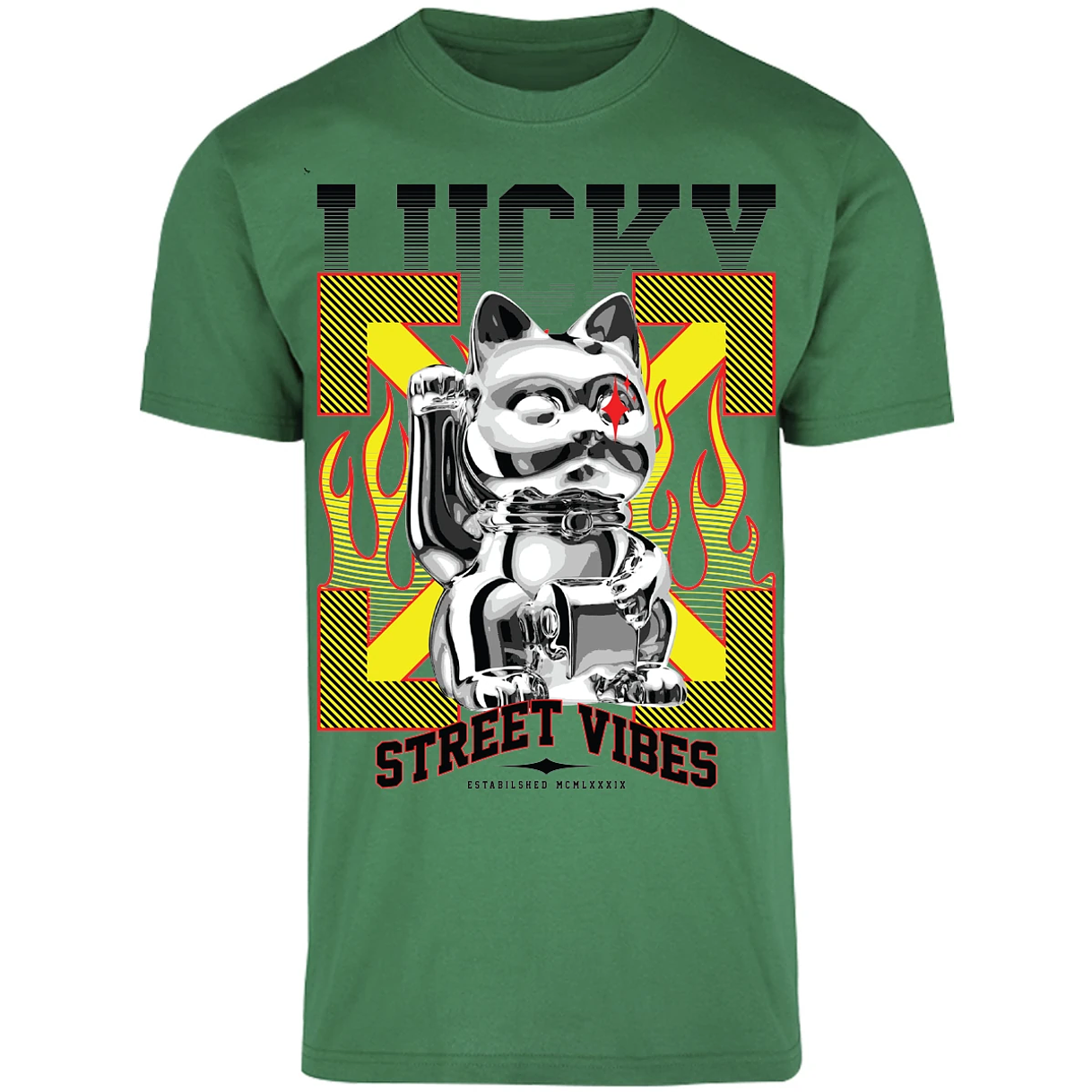 Playera Urbano Style Streetwear 140 para Adulto 21