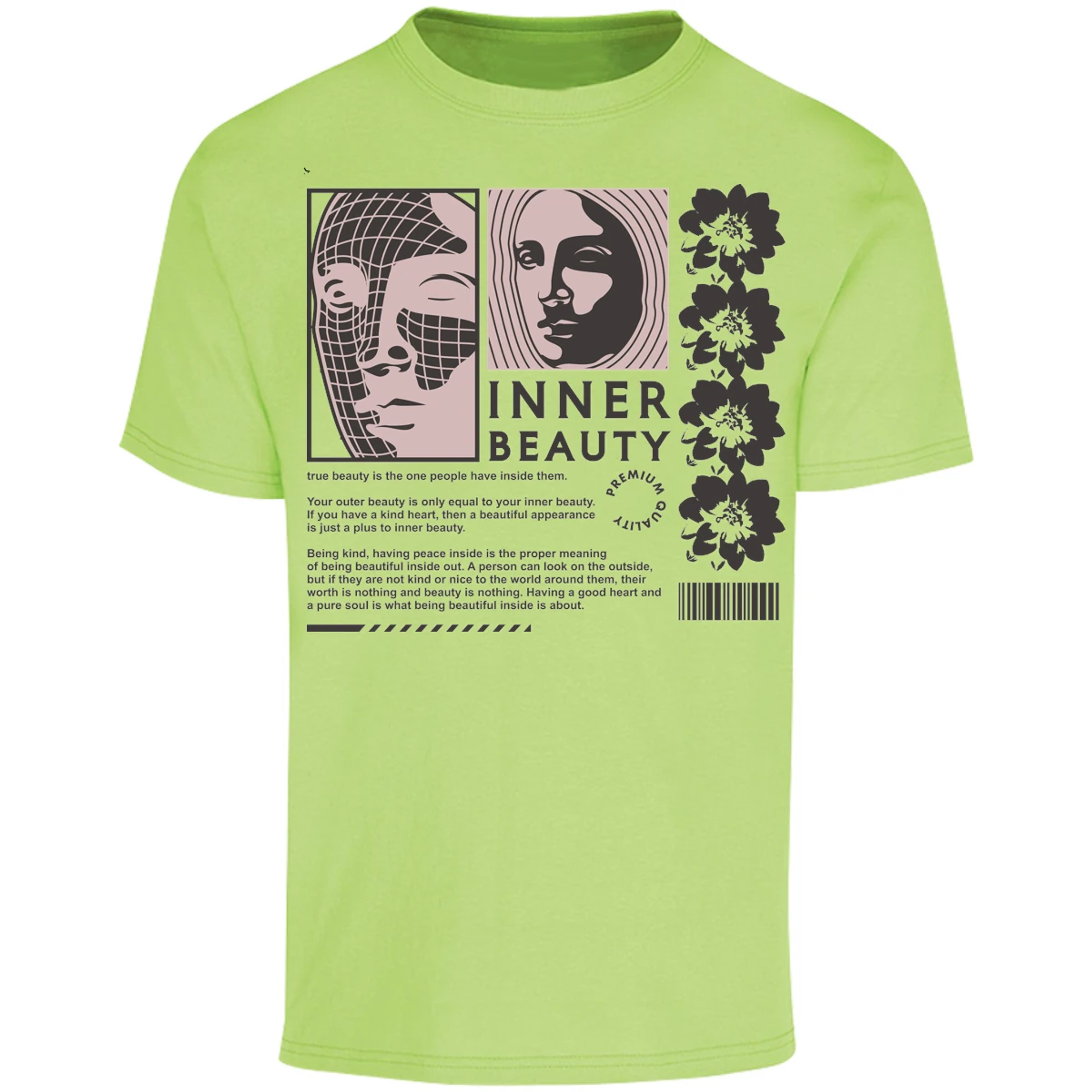 Playera Urbano Style Inner Beauty Big 110 para Adulto 4