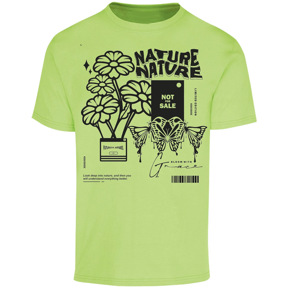 Playera Urbano Style Everything Deep Nature 228 para Adulto 29