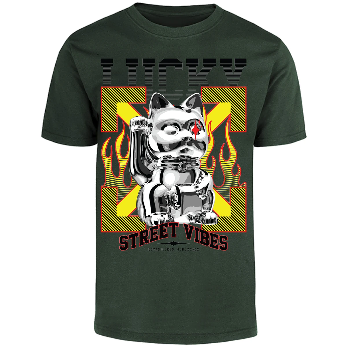 Playera Urbano Style Streetwear 140 para Adulto 6