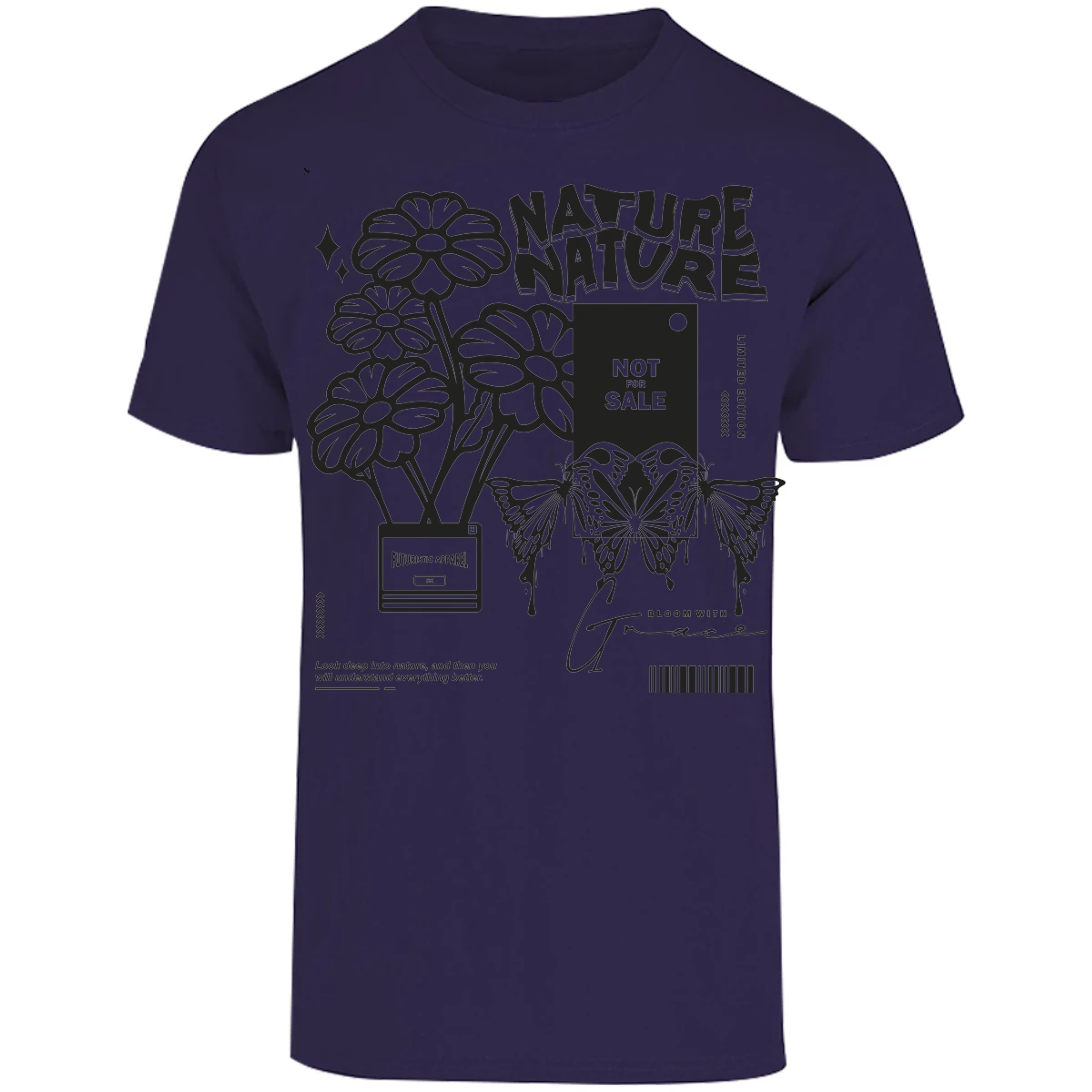 Playera Urbano Style Everything Deep Nature 228 para Adulto 9