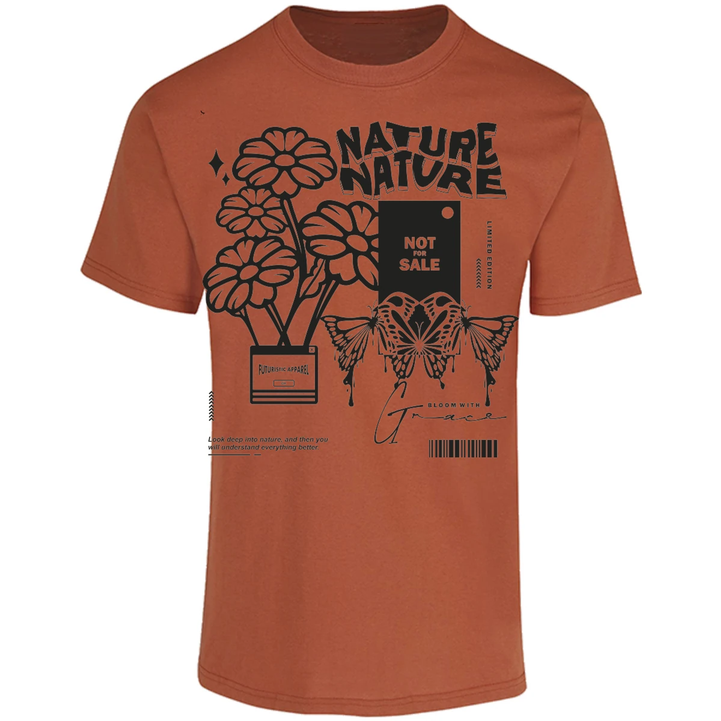 Playera Urbano Style Everything Deep Nature 228 para Adulto 25