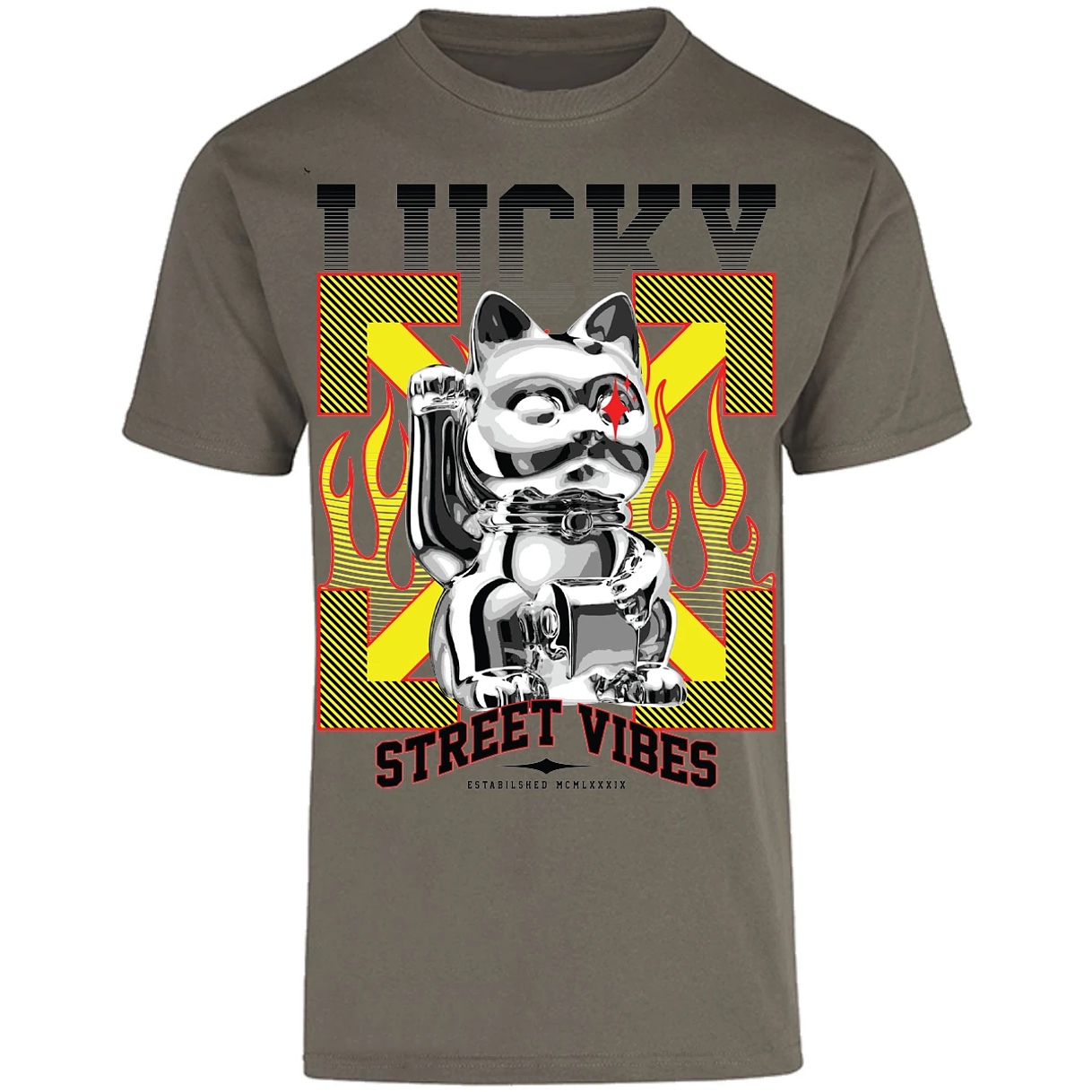 Playera Urbano Style Streetwear 140 para Adulto 25