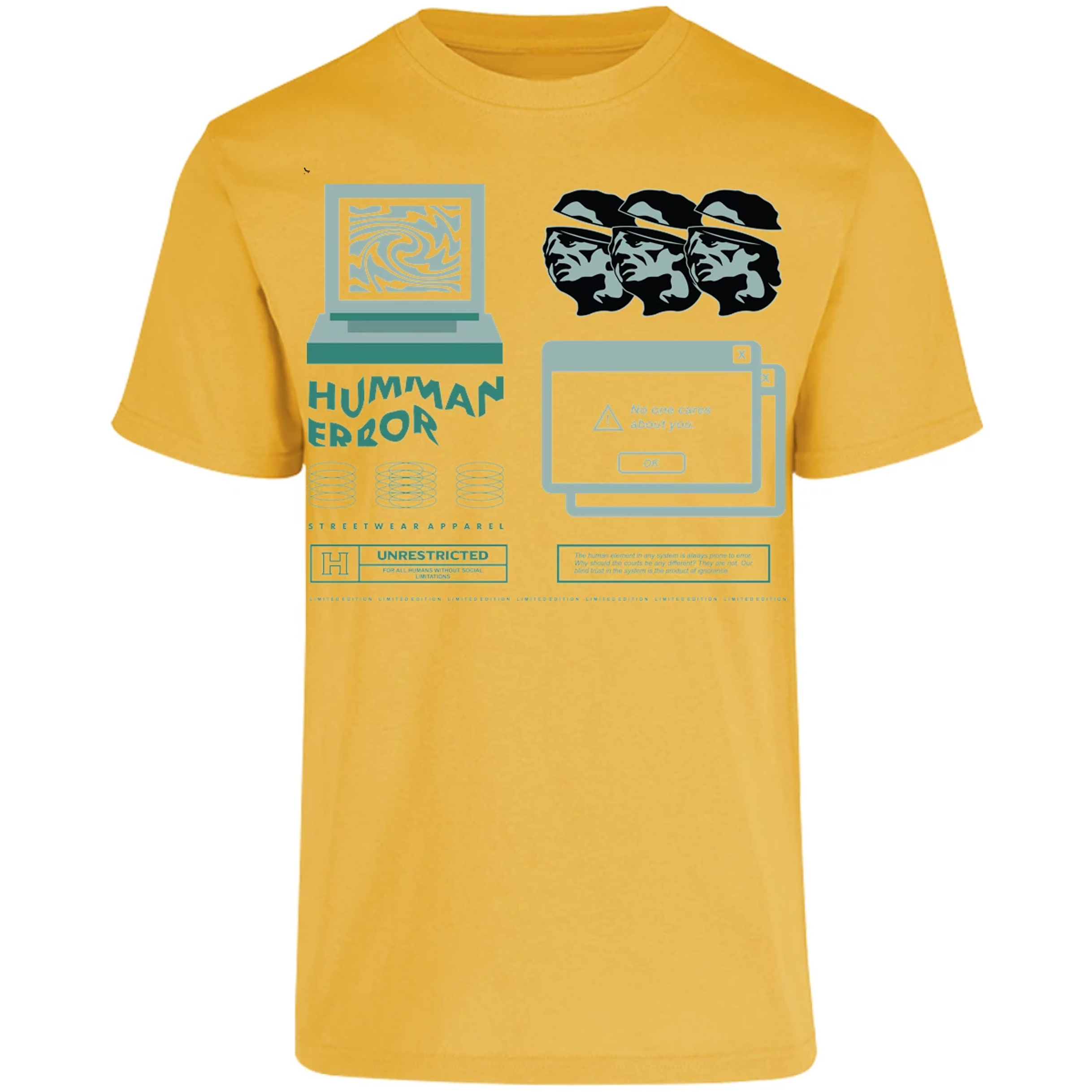 Playera Urbano Style Human Errori 78 para Adulto 20