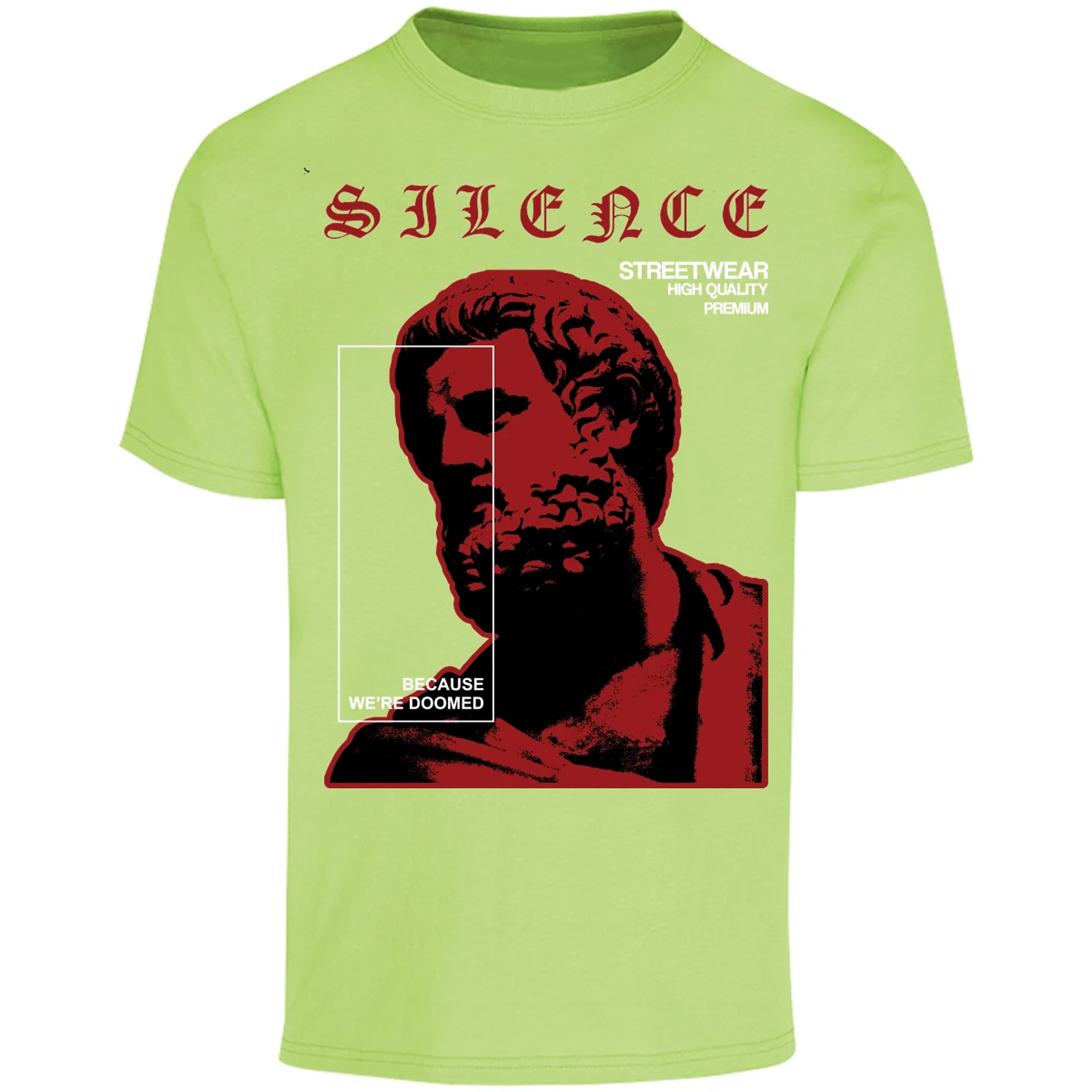 Playera Urbano Style Silence para Adulto 6