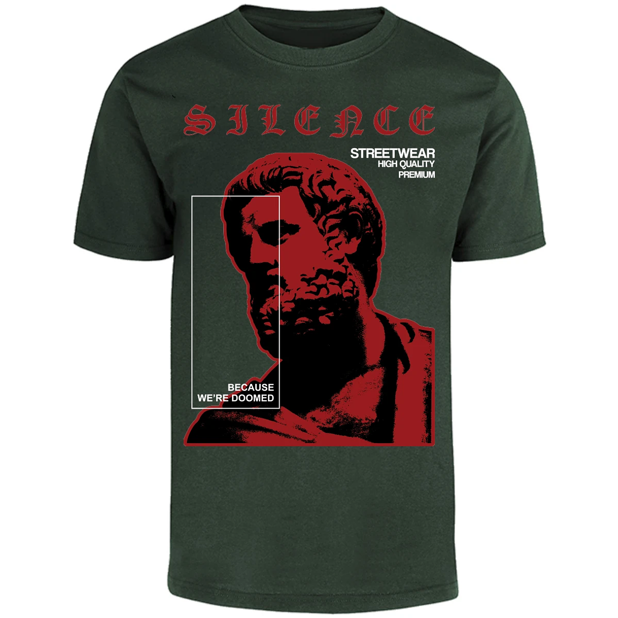 Playera Urbano Style Silence para Adulto 17