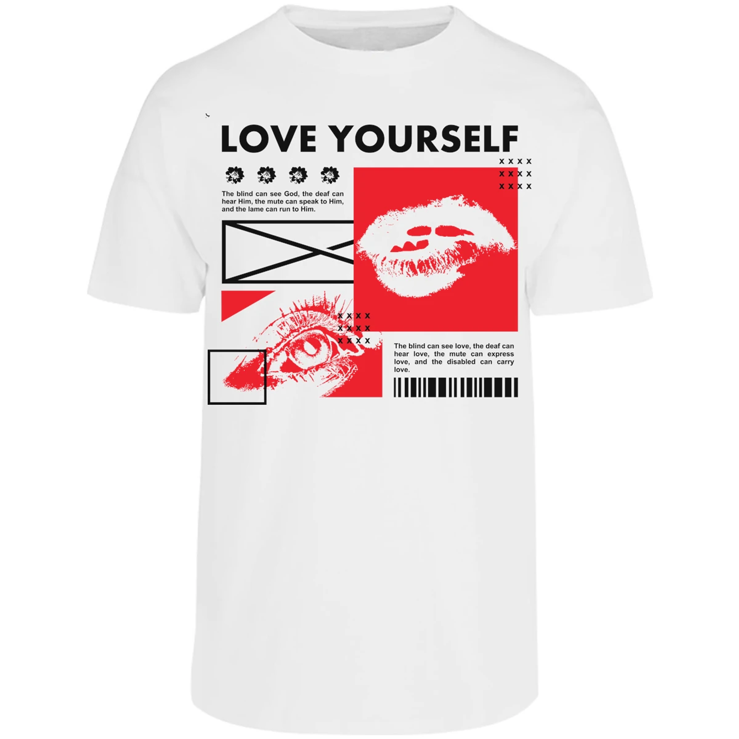 Playera Urbano Style Love Yourself 114 para Adulto 21