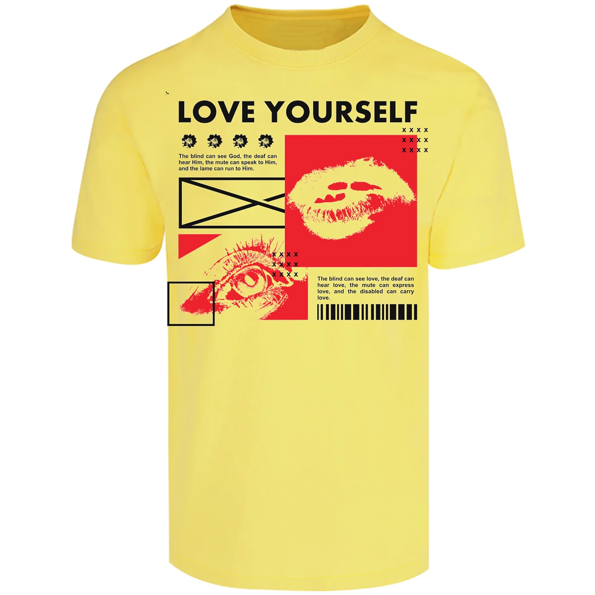 Playera Urbano Style Love Yourself 114 para Adulto 4