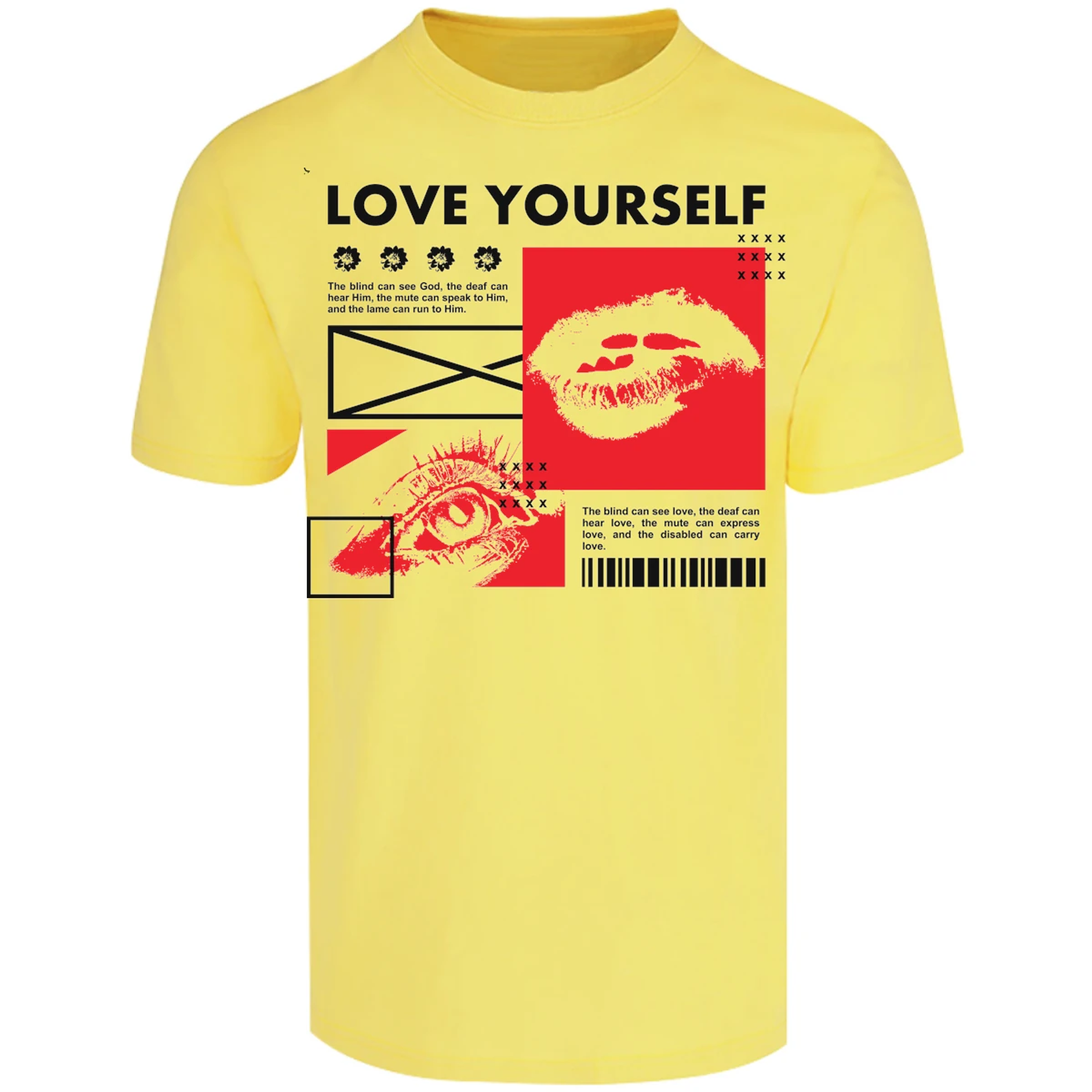 Playera Urbano Style Love Yourself 114 para Adulto 4