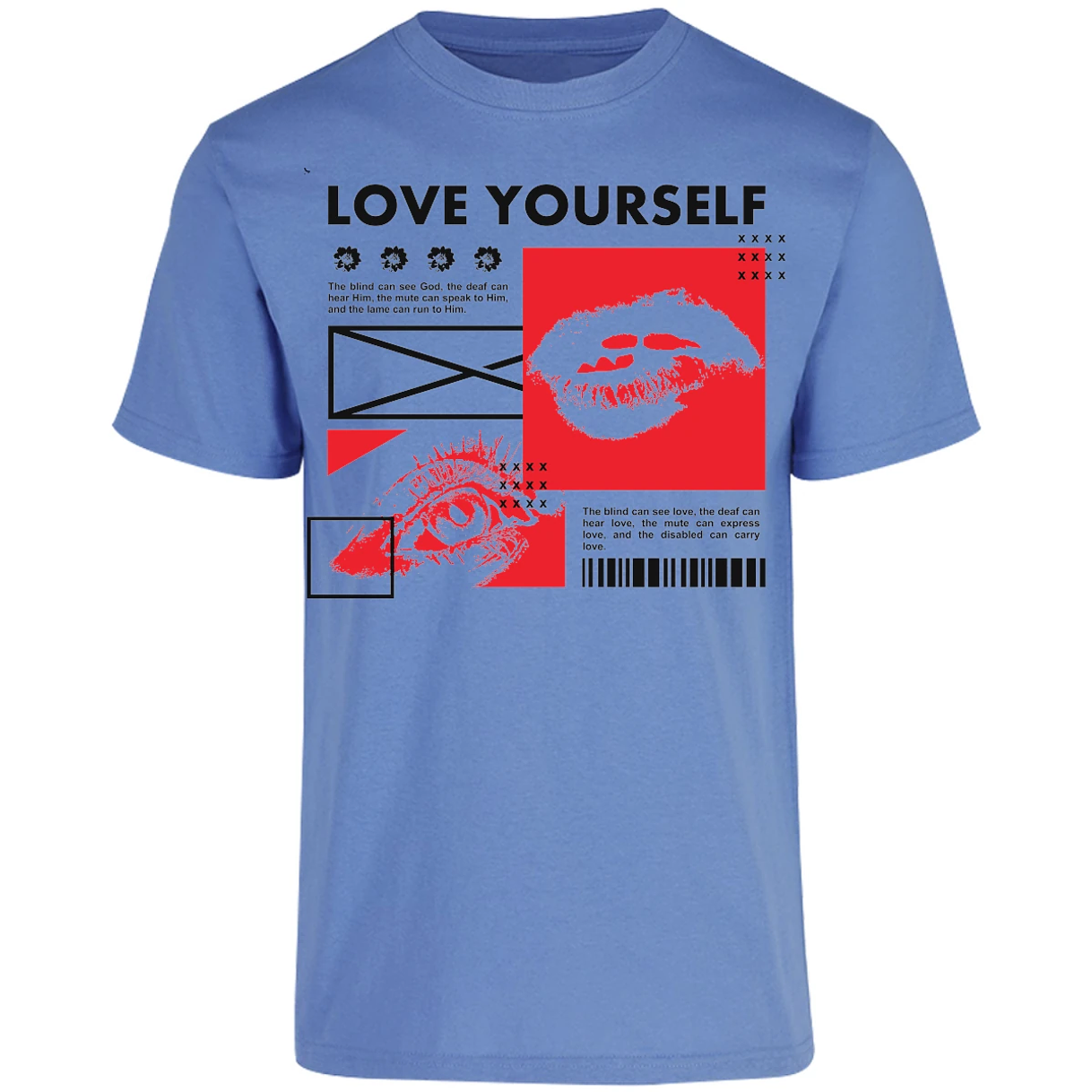 Playera Urbano Style Love Yourself 114 para Adulto 24
