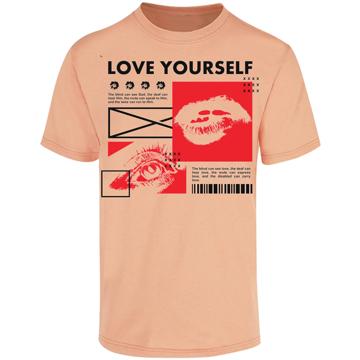 Playera Urbano Style Love Yourself 114 para Adulto 7