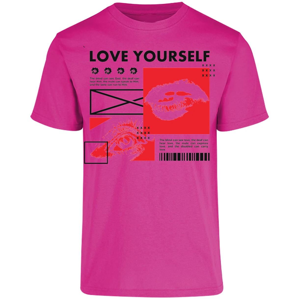 Playera Urbano Style Love Yourself 114 para Adulto 18