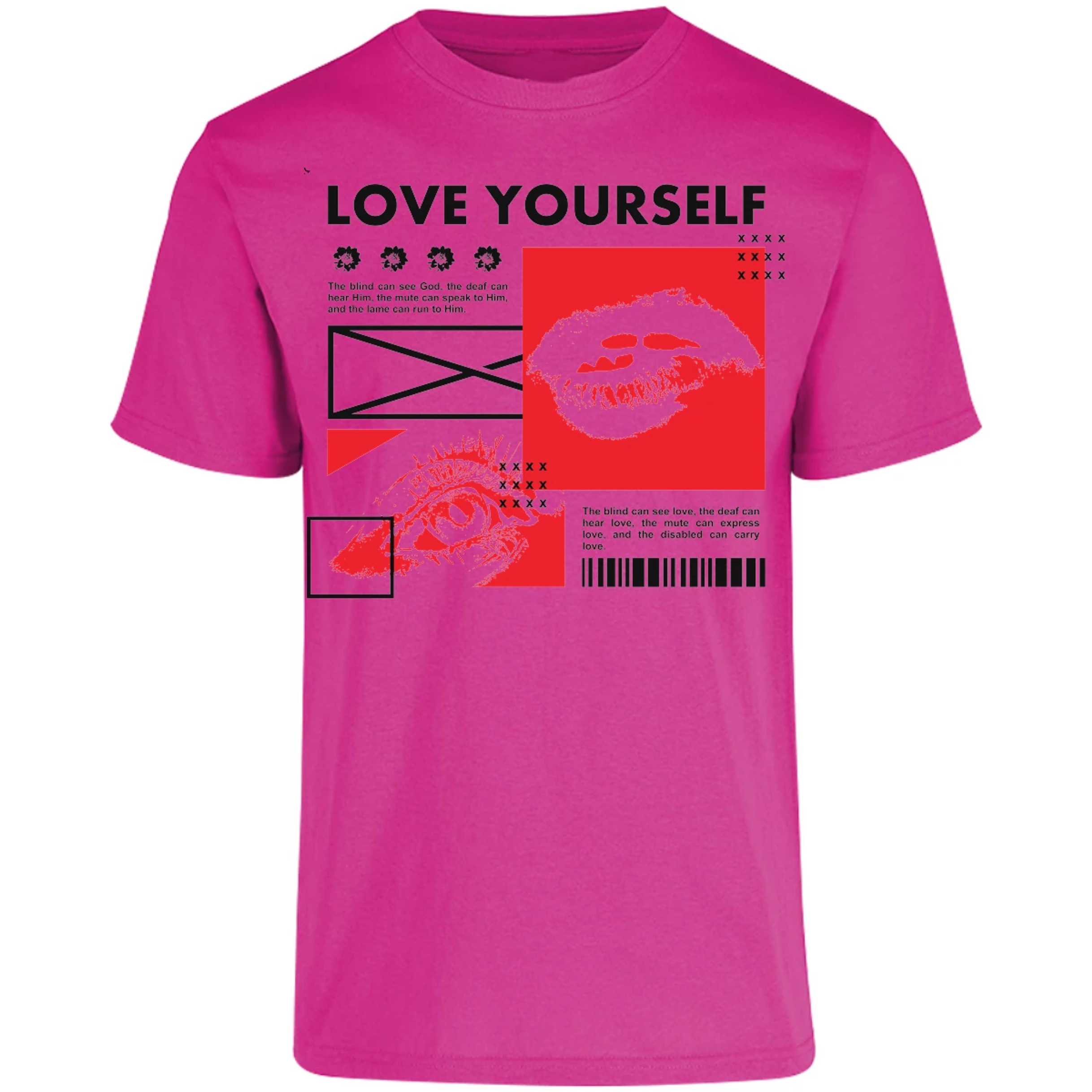 Playera Urbano Style Love Yourself 114 para Adulto 18