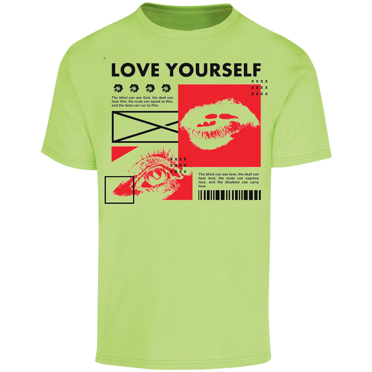 Playera Urbano Style Love Yourself 114 para Adulto 5
