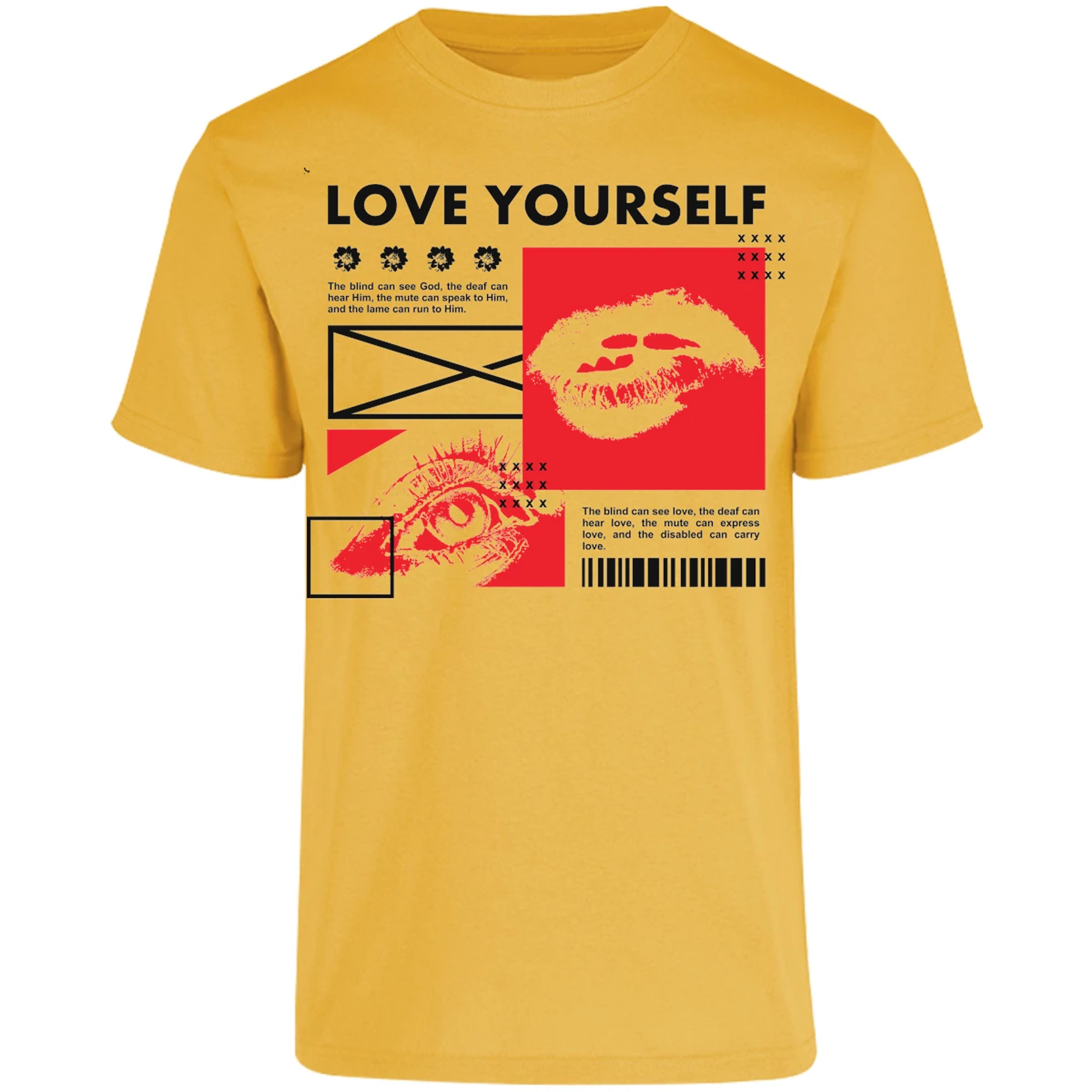 Playera Urbano Style Love Yourself 114 para Adulto 1