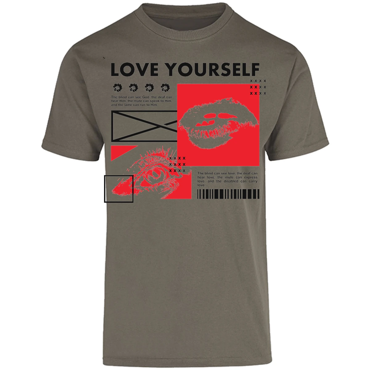 Playera Urbano Style Love Yourself 114 para Adulto 22