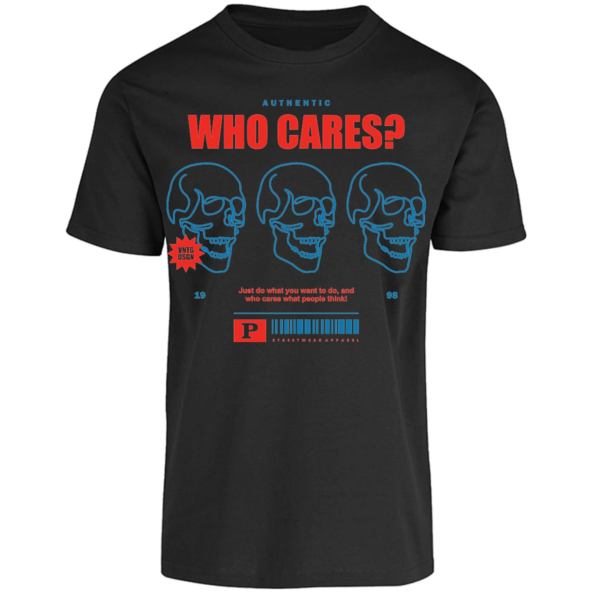 Playera Urbano Style Who Cares 329 para Adulto 30