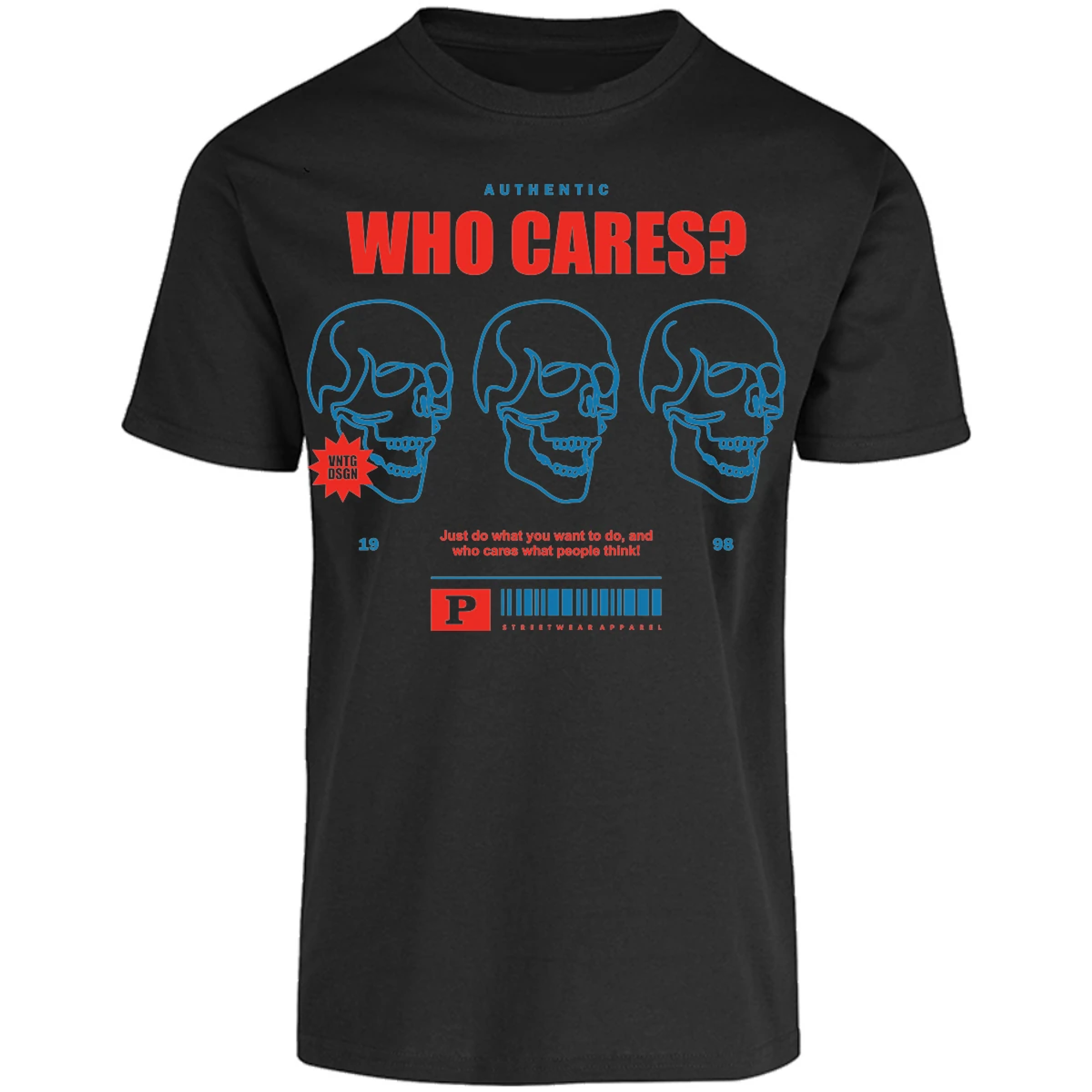 Playera Urbano Style Who Cares 329 para Adulto 30