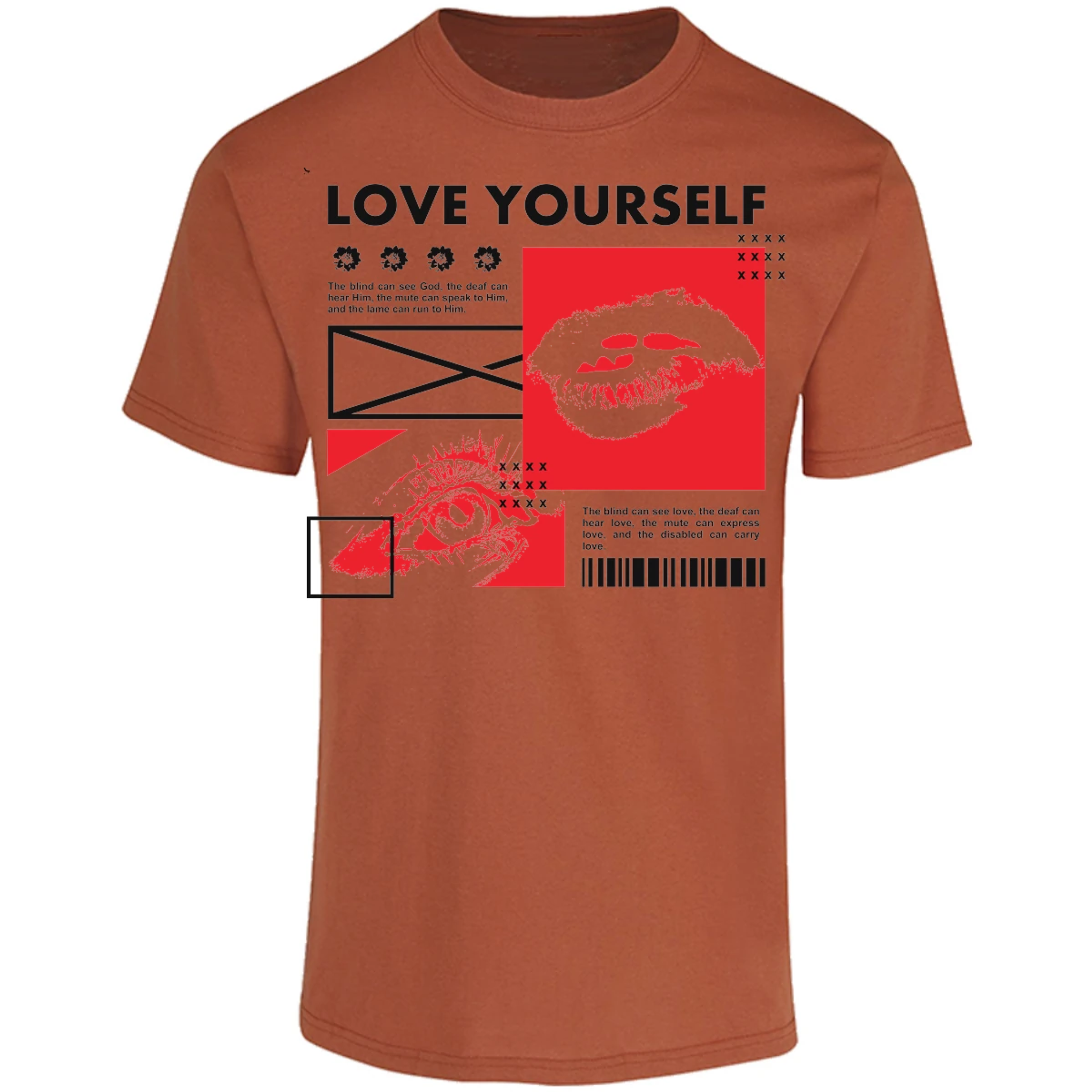 Playera Urbano Style Love Yourself 114 para Adulto 29
