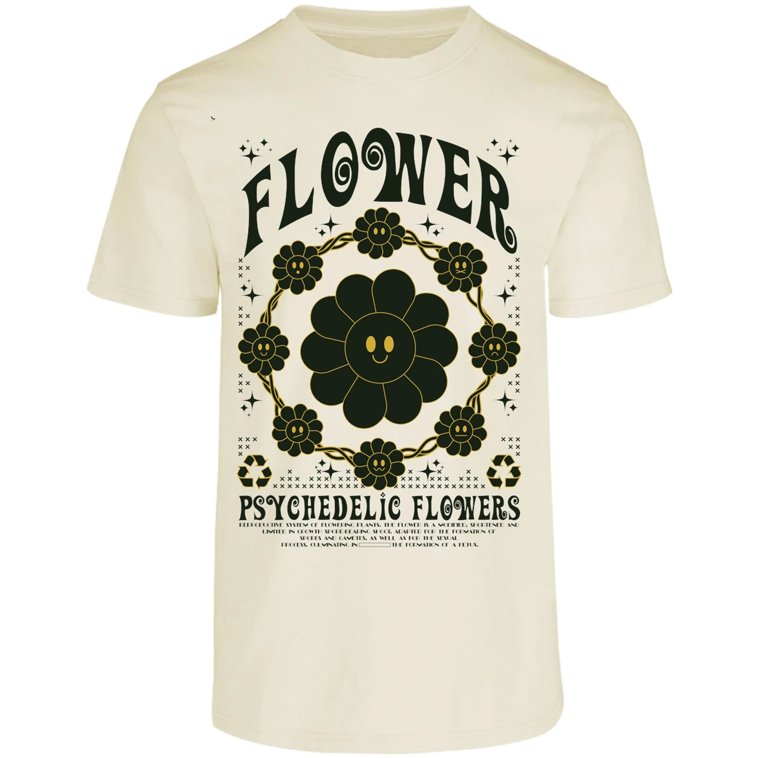 Playera Urbano Style Flowers 178 para Adulto 26