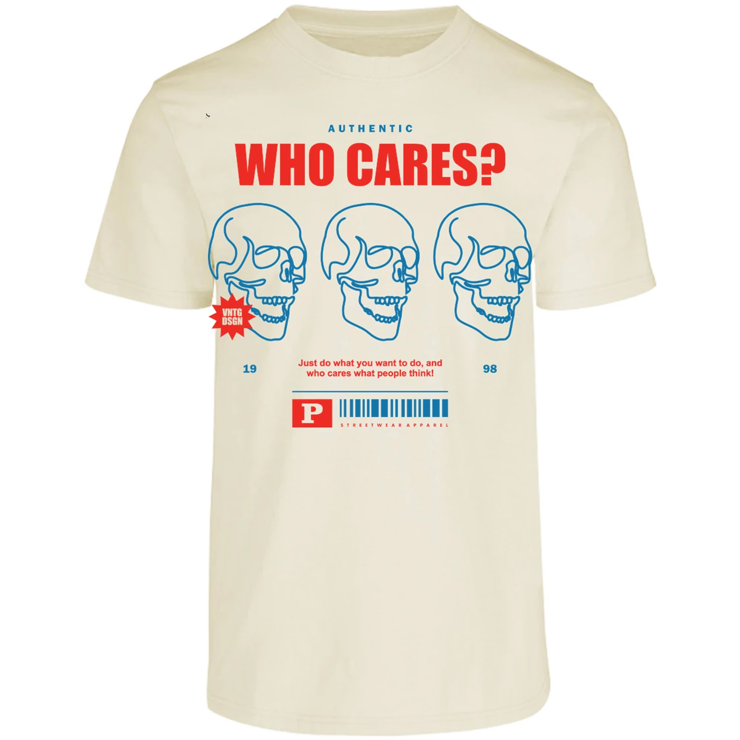 Playera Urbano Style Who Cares 329 para Adulto 17