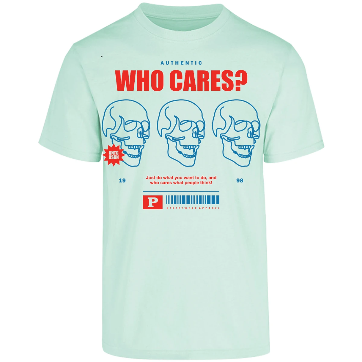 Playera Urbano Style Who Cares 329 para Adulto 24