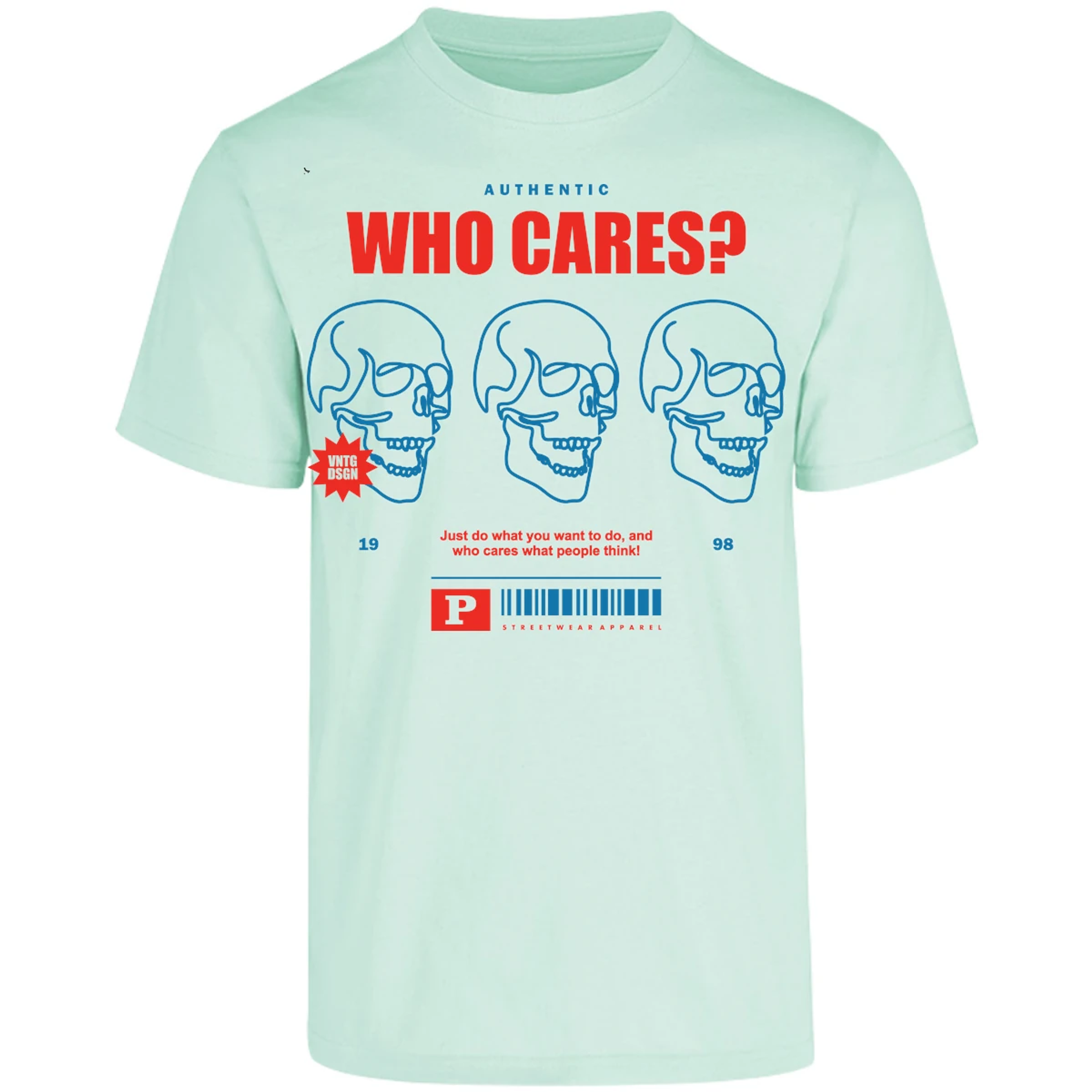 Playera Urbano Style Who Cares 329 para Adulto 24