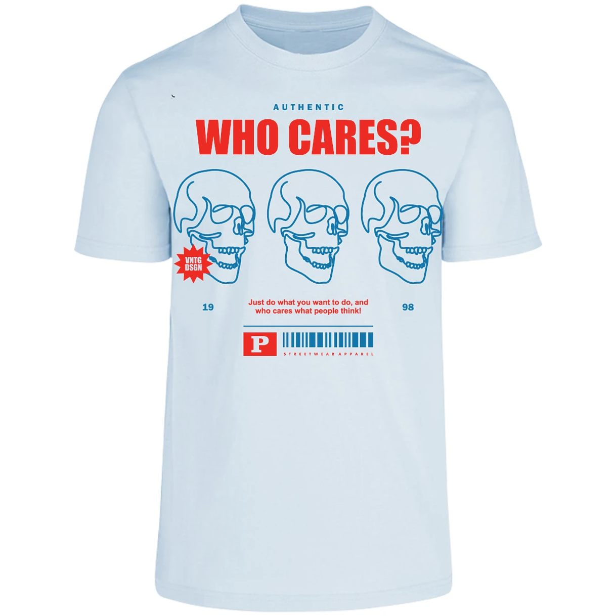 Playera Urbano Style Who Cares 329 para Adulto 3