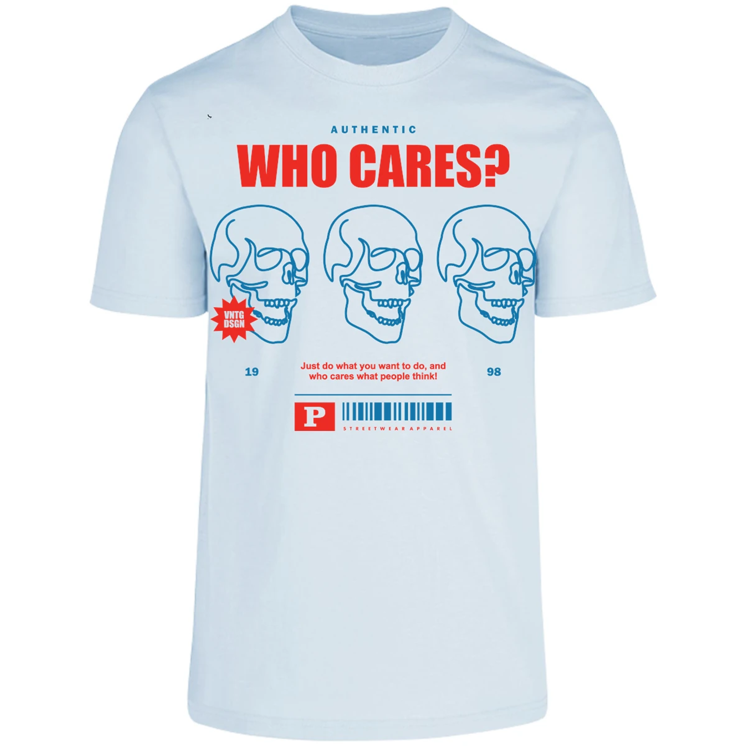 Playera Urbano Style Who Cares 329 para Adulto 3