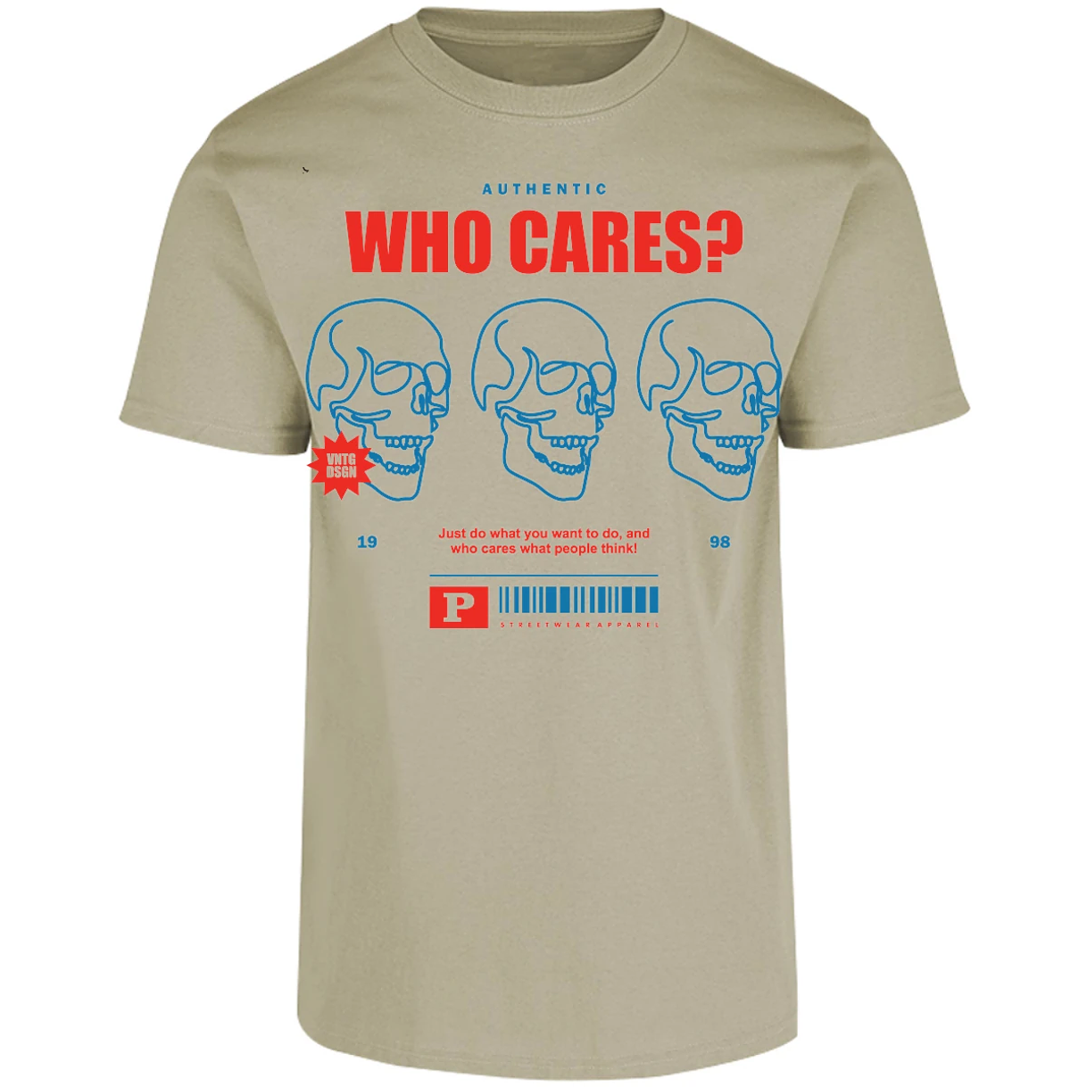 Playera Urbano Style Who Cares 329 para Adulto 20