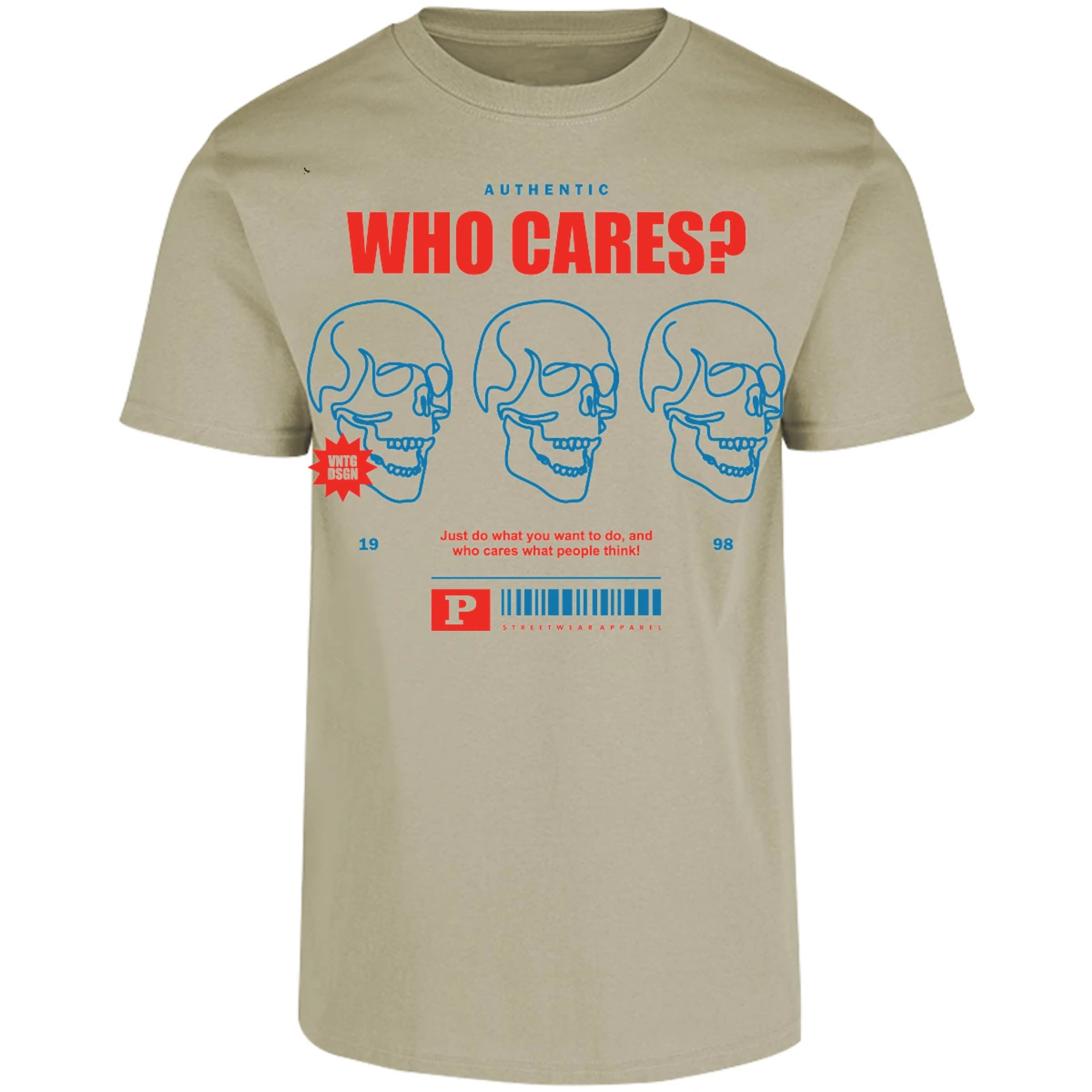 Playera Urbano Style Who Cares 329 para Adulto 20