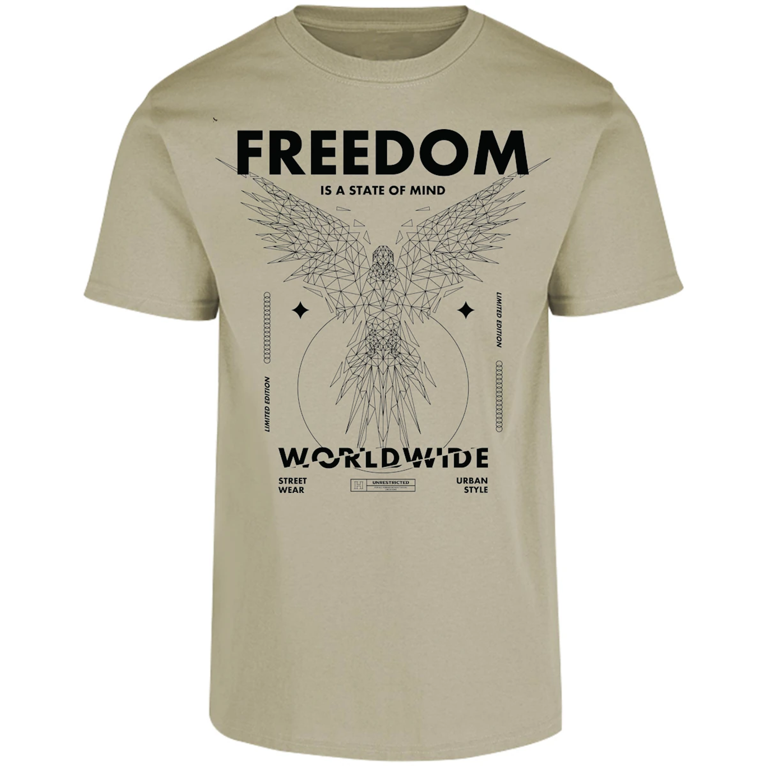 Playera Urbano Style Streetwear 130 para Adulto 10