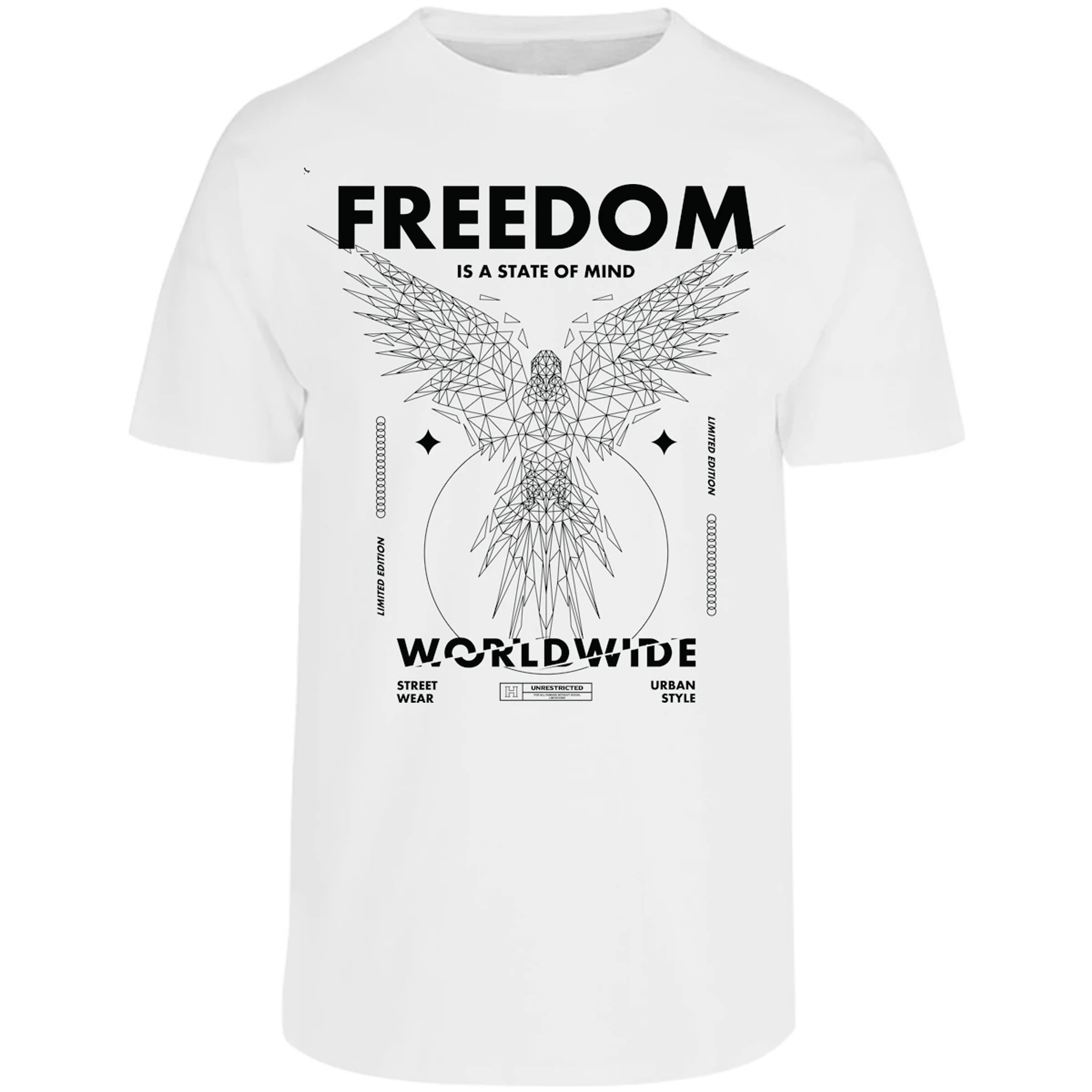 Playera Urbano Style Streetwear 130 para Adulto 5