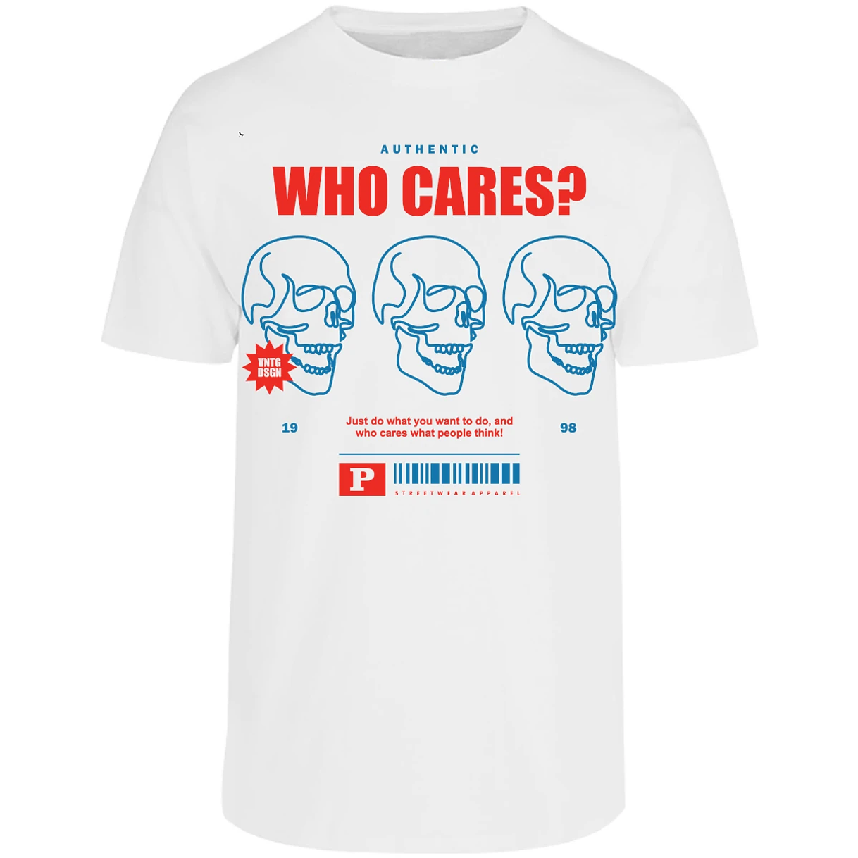 Playera Urbano Style Who Cares 329 para Adulto 23