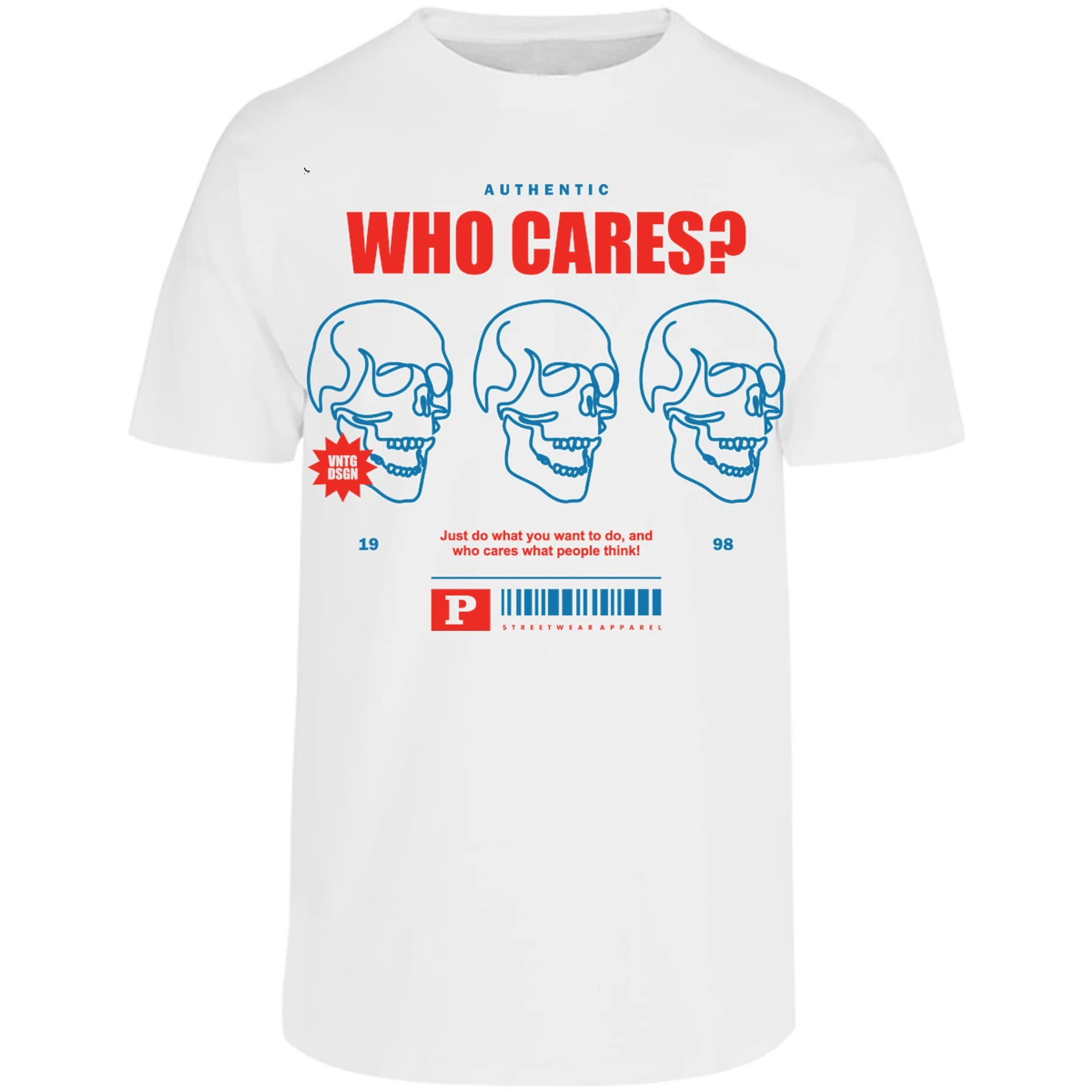 Playera Urbano Style Who Cares 329 para Adulto 23