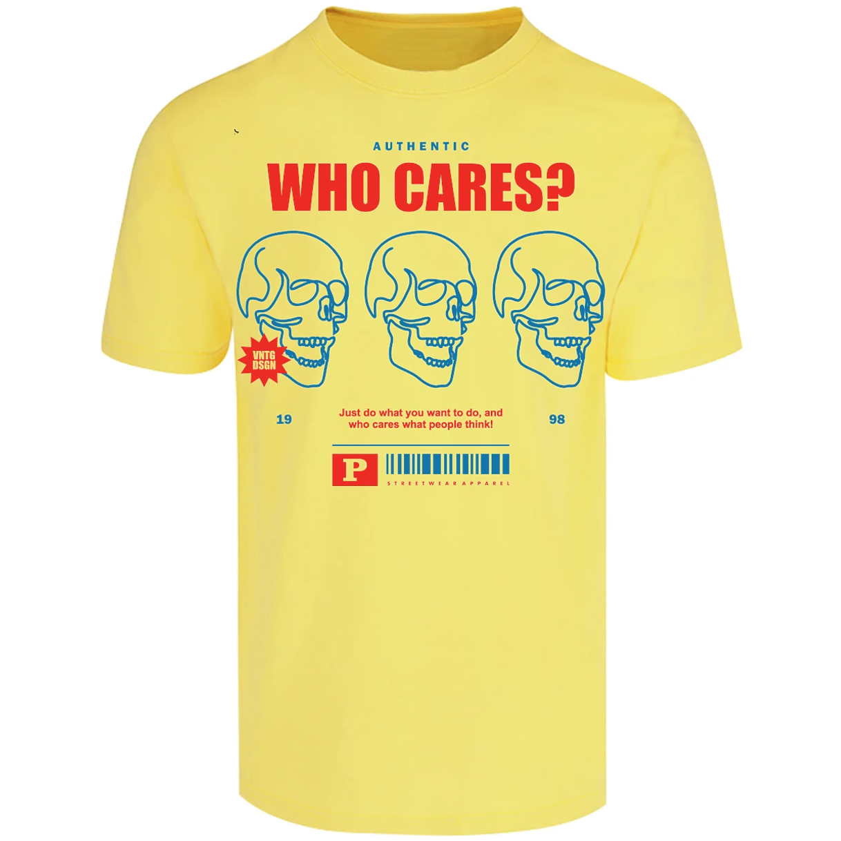 Playera Urbano Style Who Cares 329 para Adulto 10