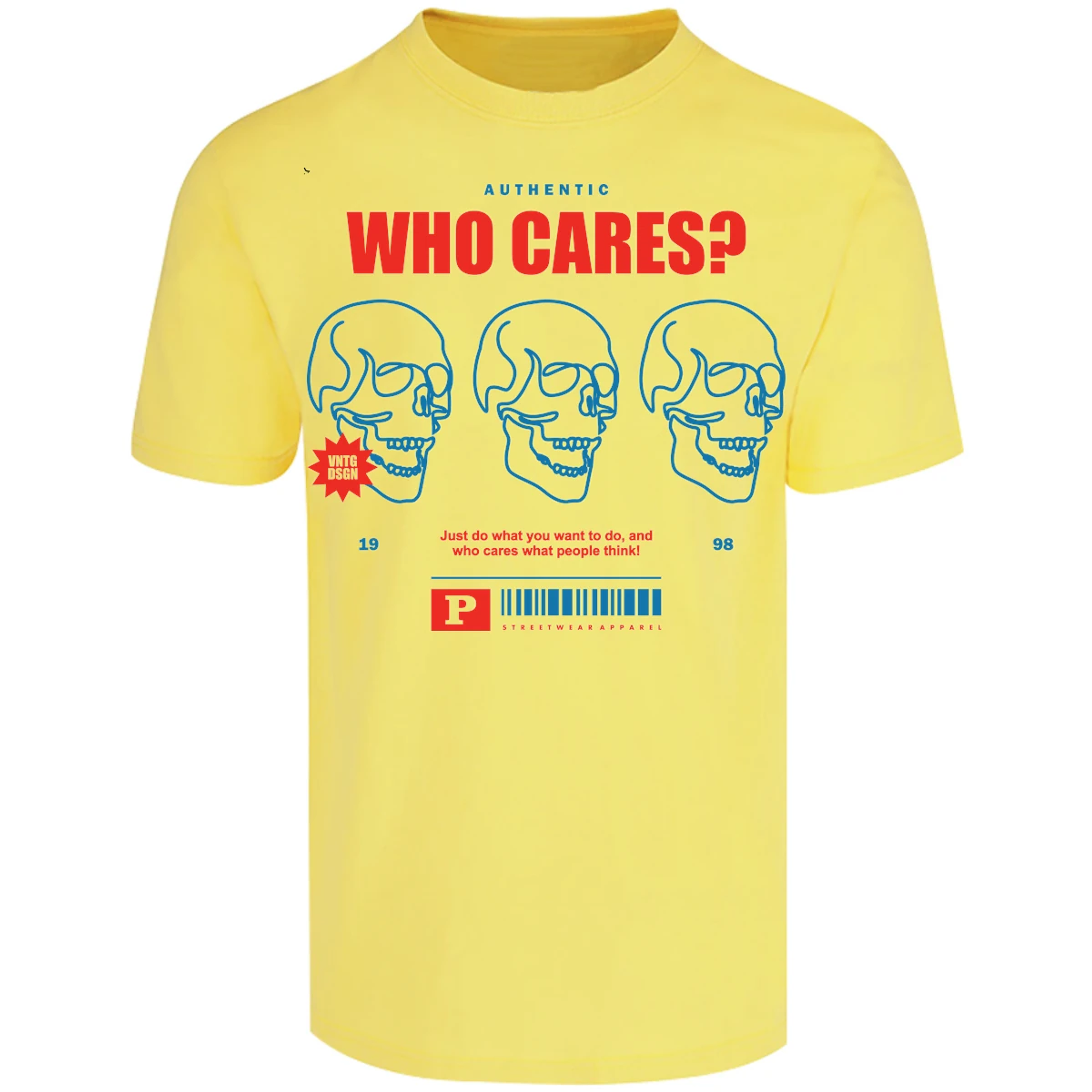 Playera Urbano Style Who Cares 329 para Adulto 10