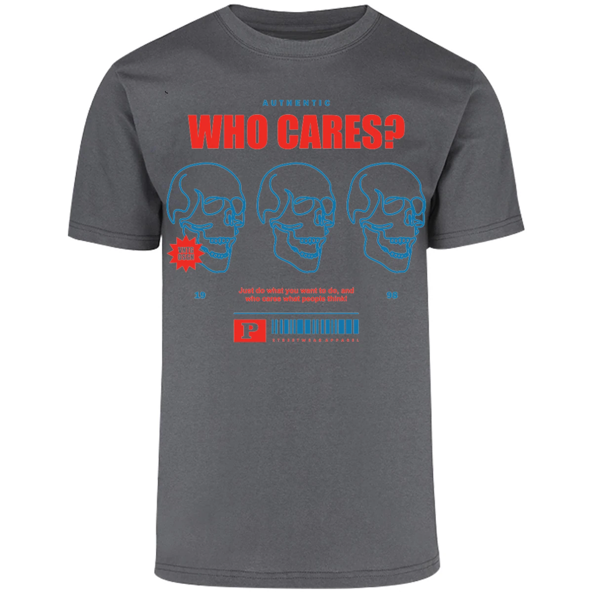 Playera Urbano Style Who Cares 329 para Adulto 27