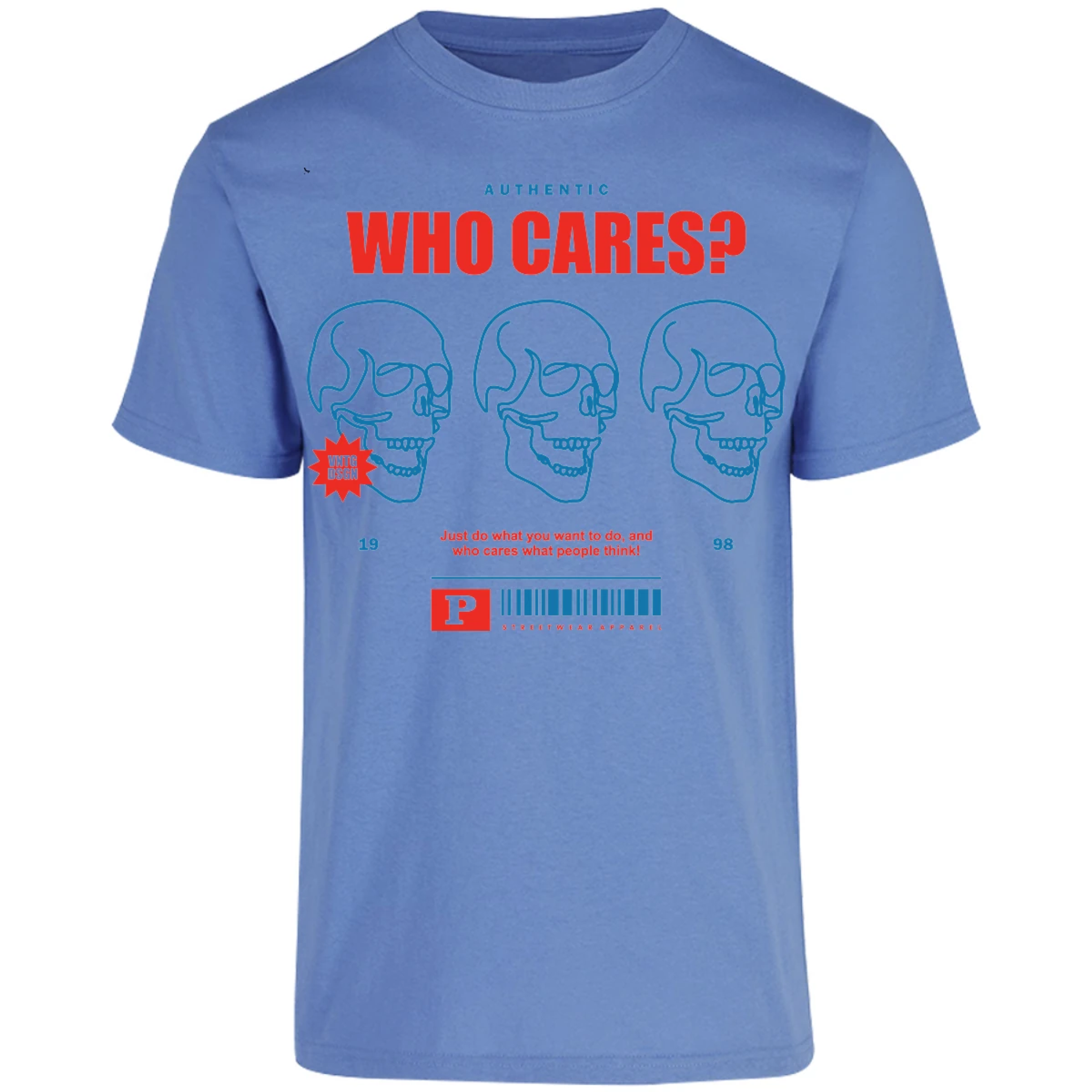 Playera Urbano Style Who Cares 329 para Adulto 16