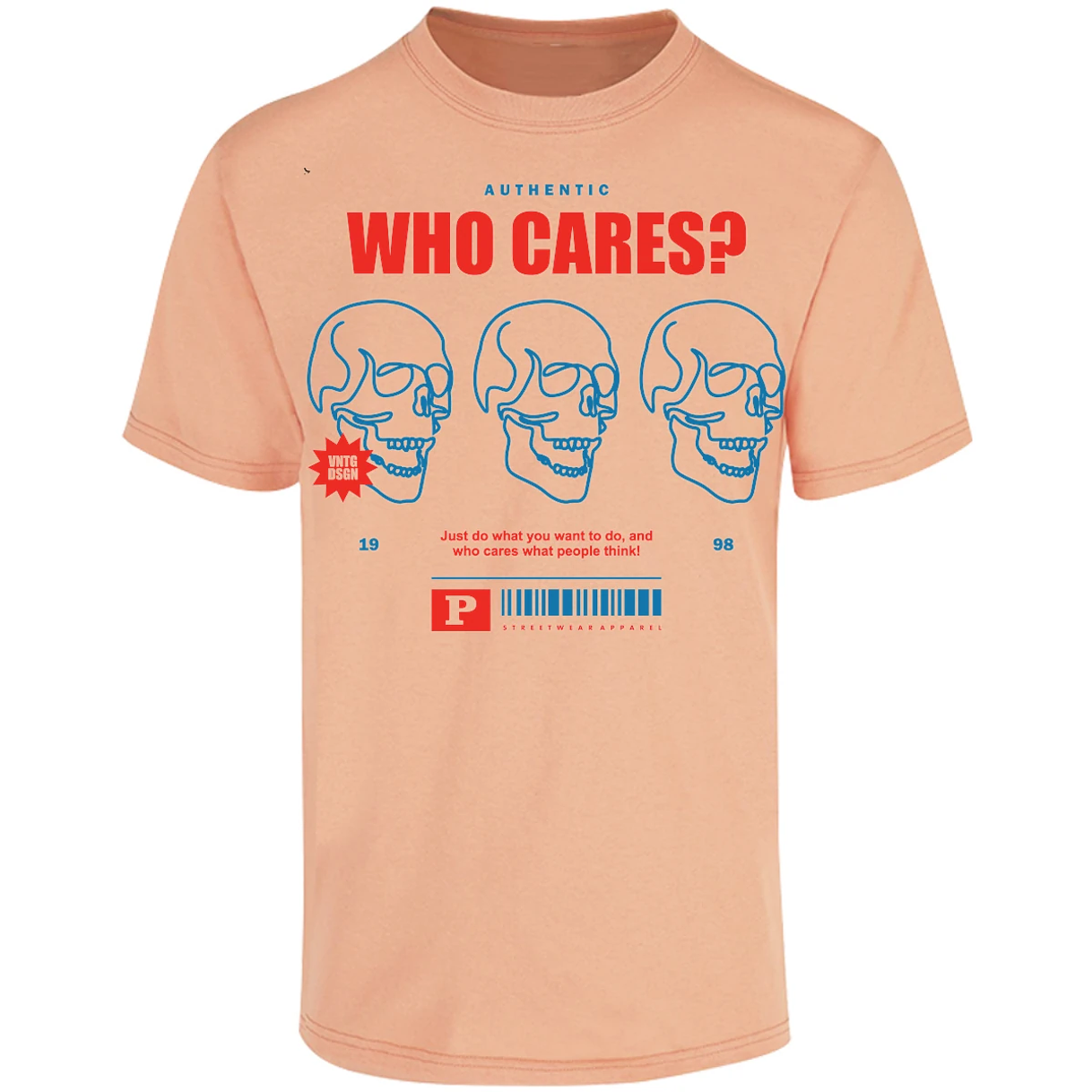 Playera Urbano Style Who Cares 329 para Adulto 26