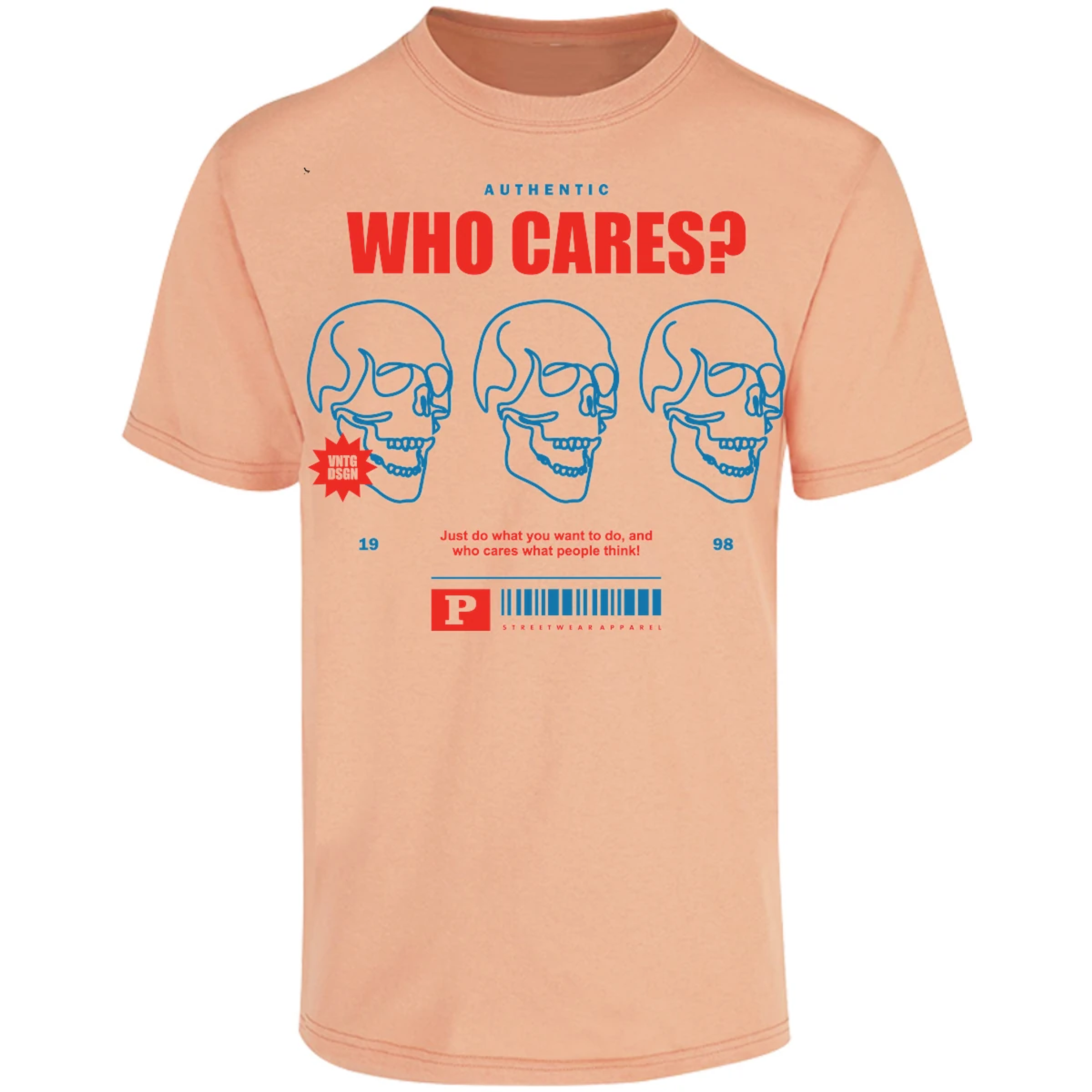 Playera Urbano Style Who Cares 329 para Adulto 26