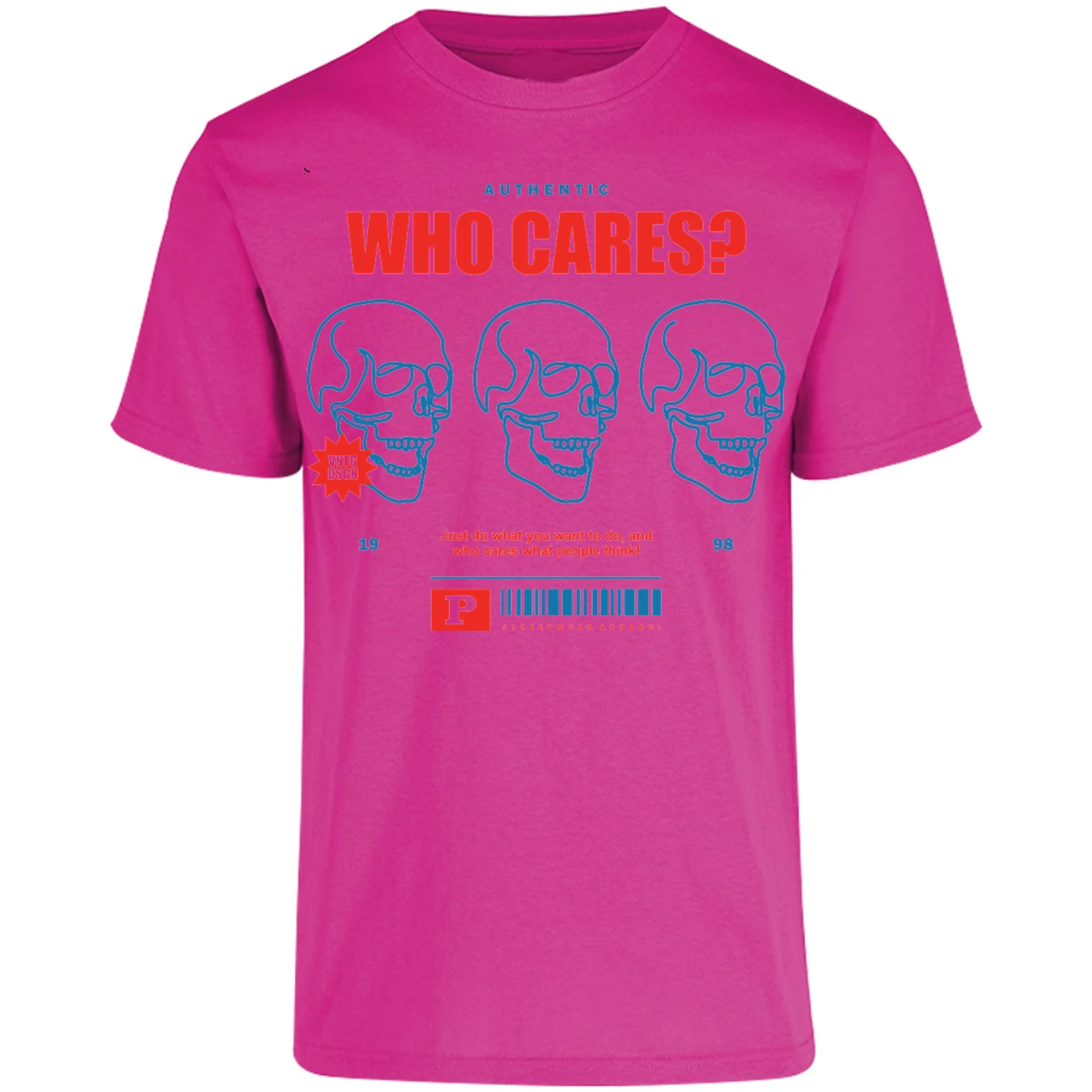Playera Urbano Style Who Cares 329 para Adulto 21
